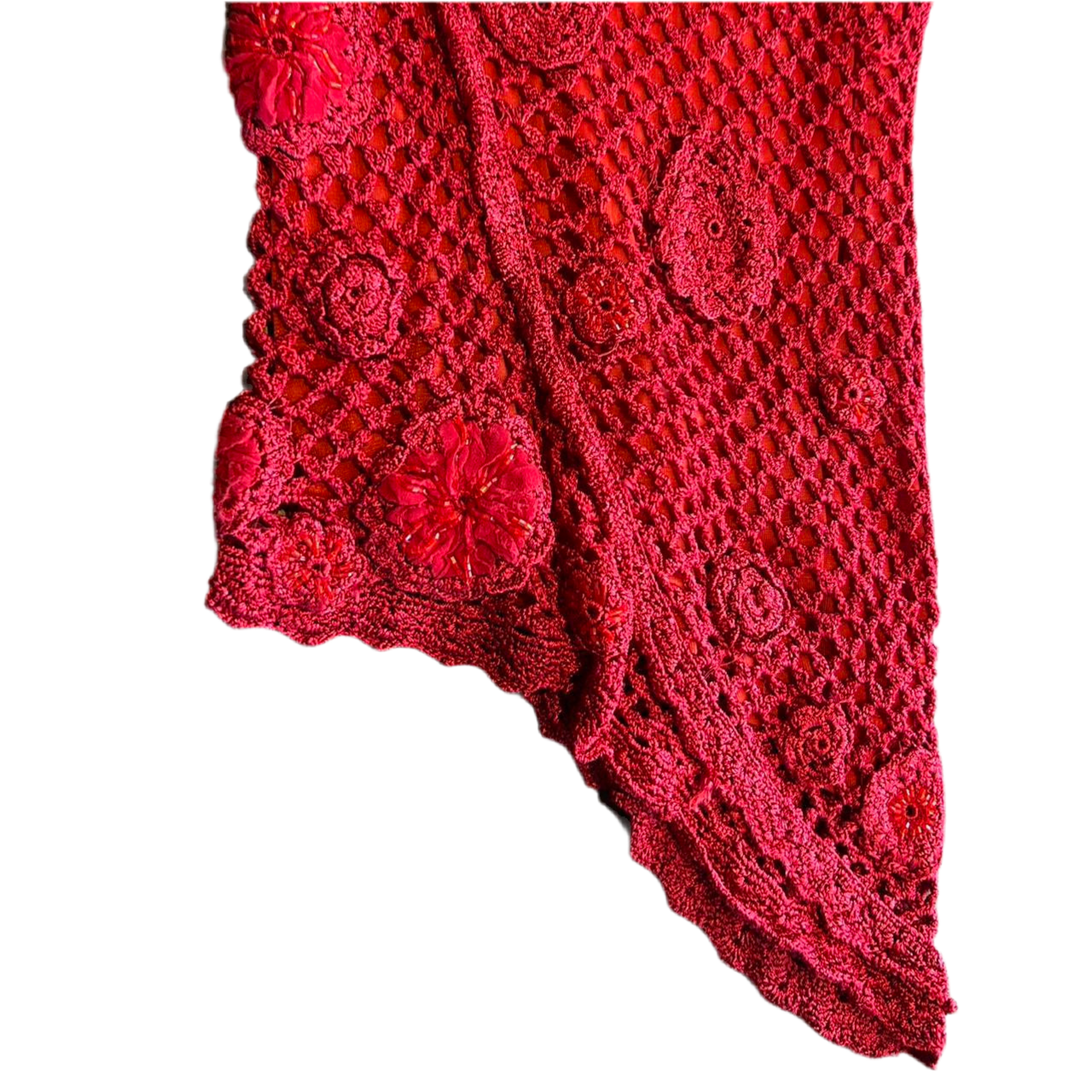 Y2K crotchet top