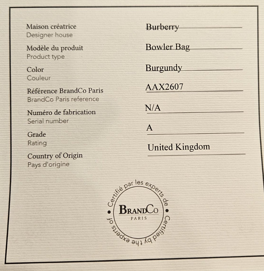 Burberry Boston bag