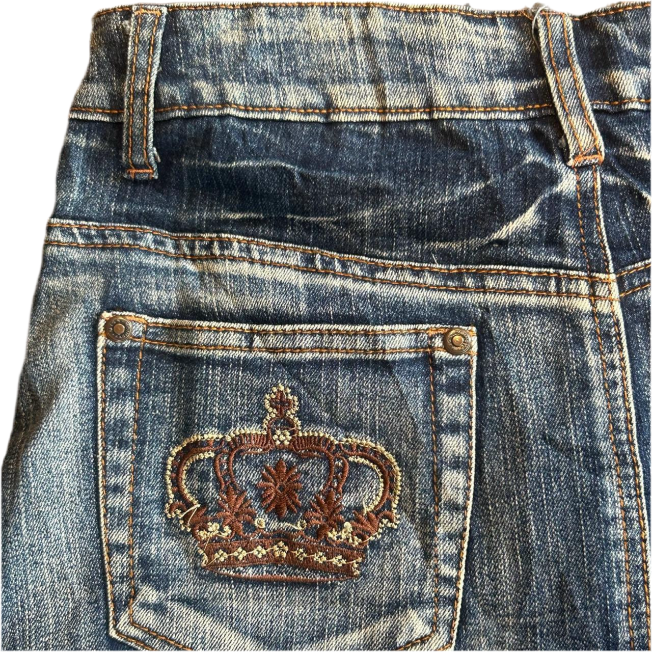 Denim Midi Skirt