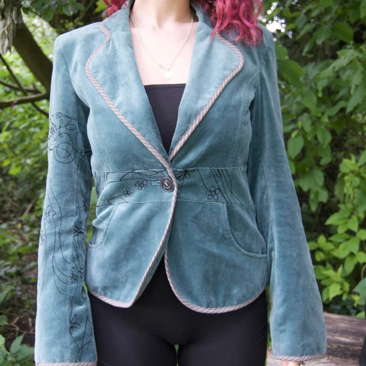 Velvet Blazer