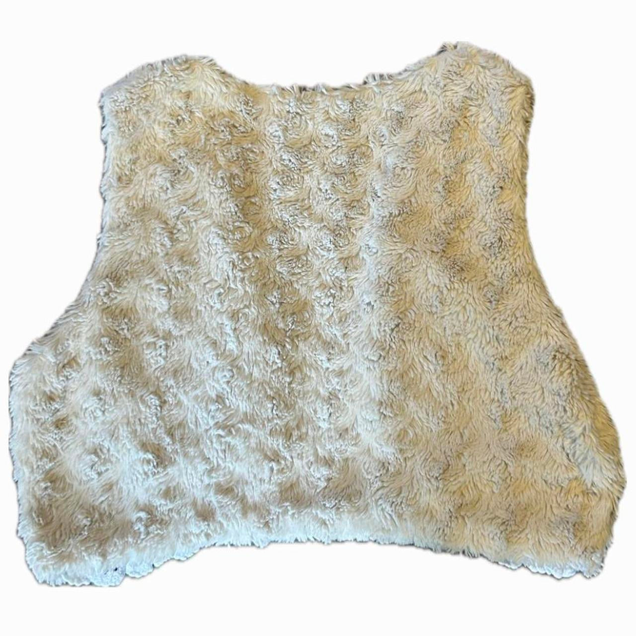 Faux Fur waist coat