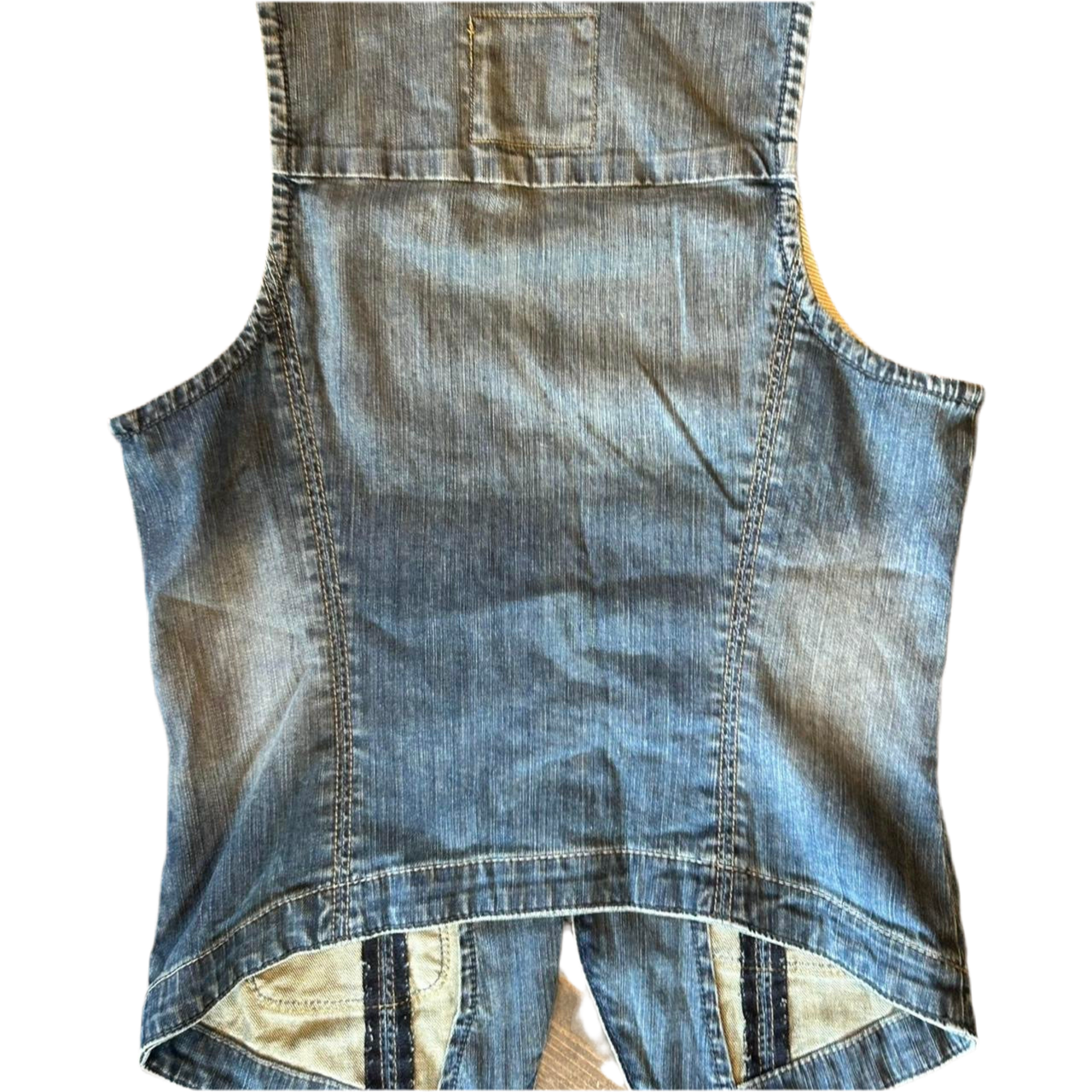 E Spirit denim waist coat