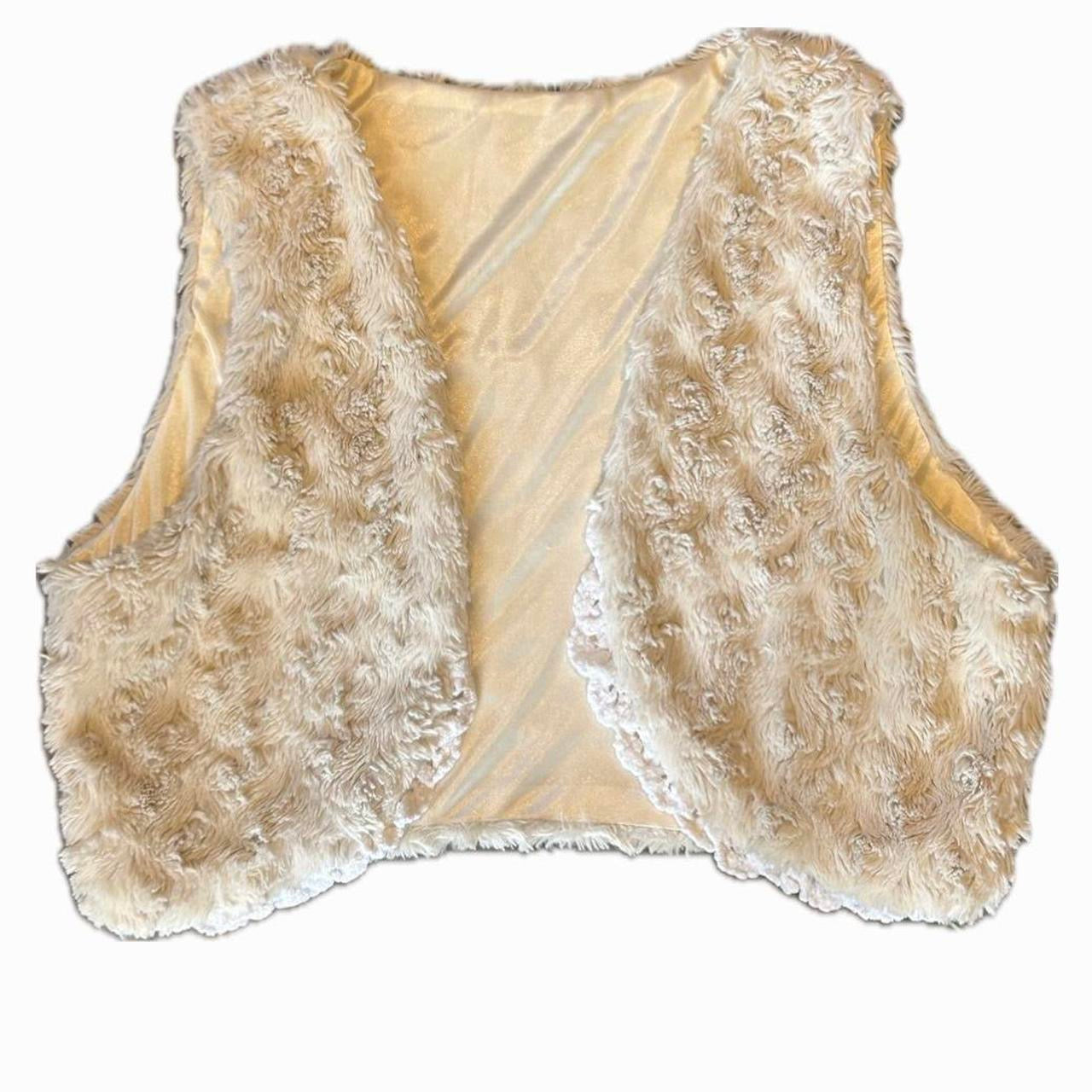 Faux Fur waist coat