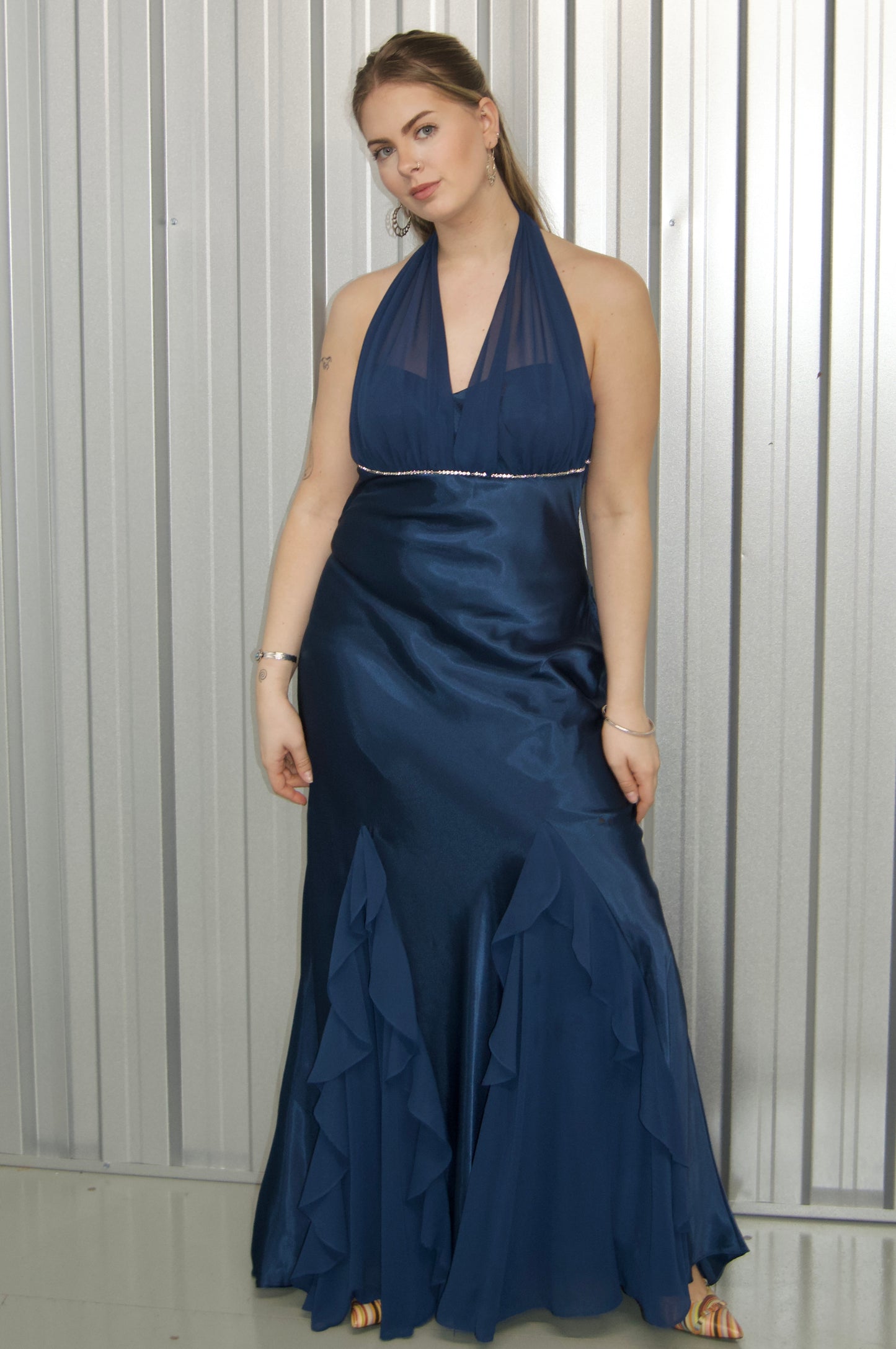 Vintage Betsy & Adam prom dress