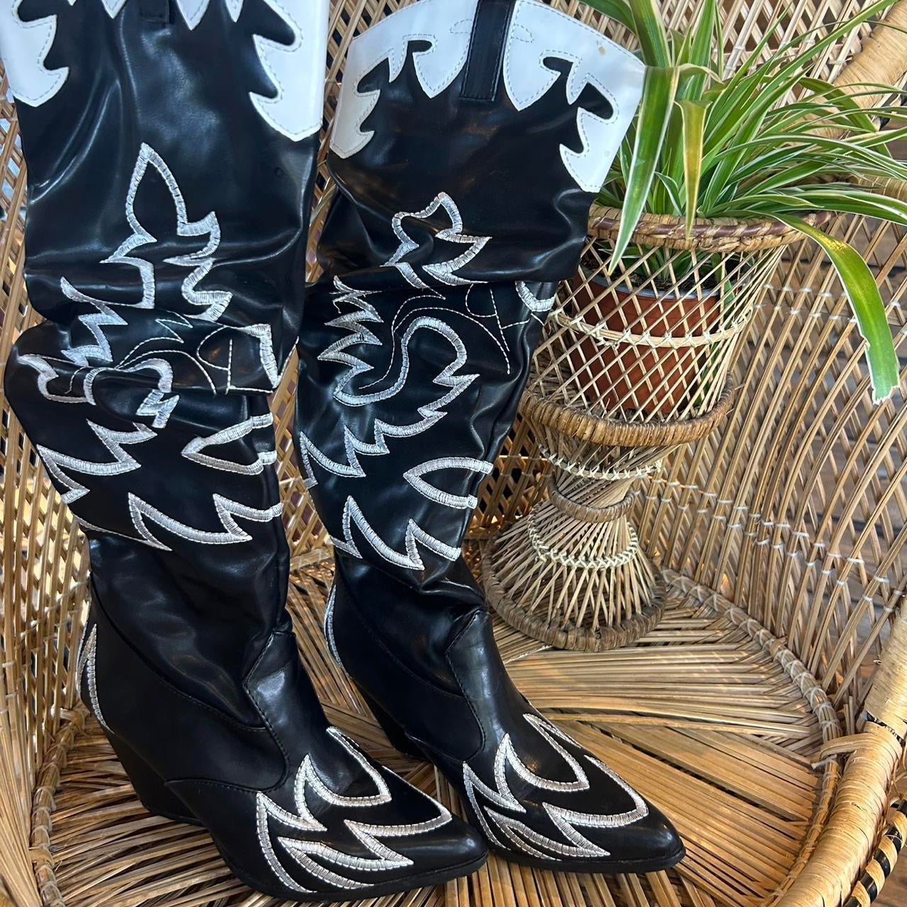 Embroidered Cowboy Boots