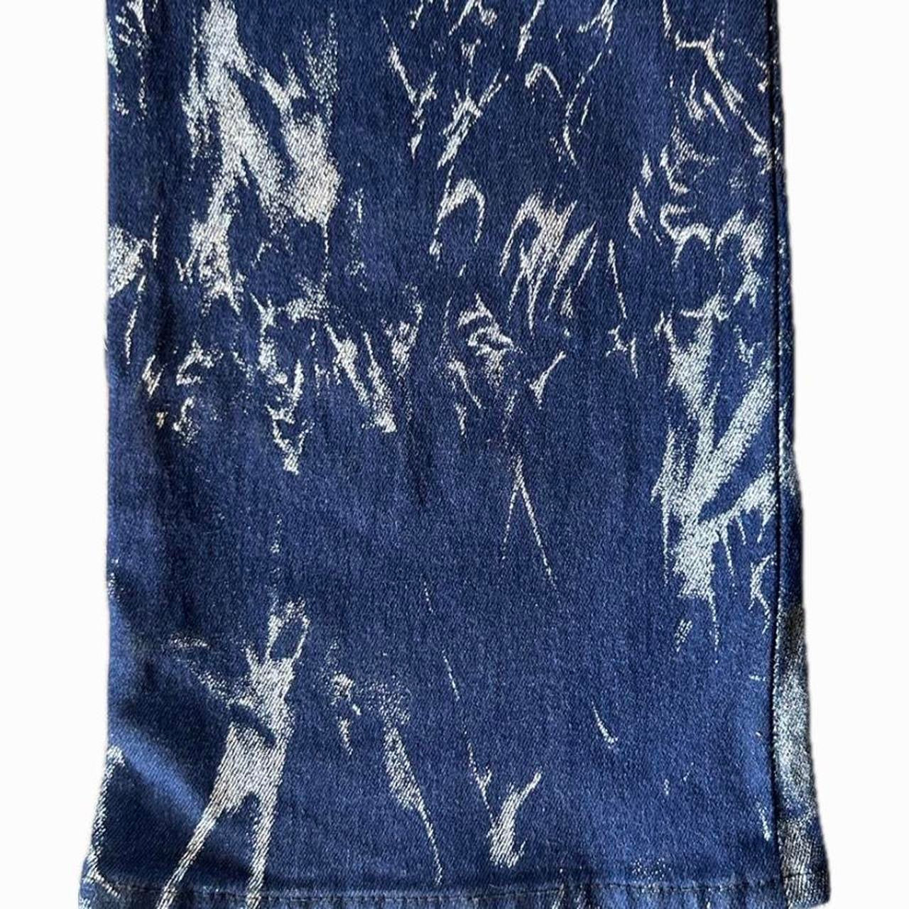 Y2K patterned jeans
