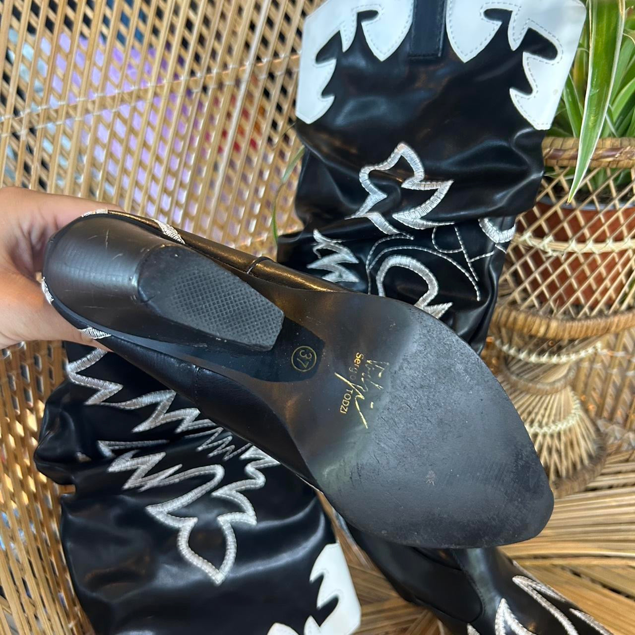 Embroidered Cowboy Boots