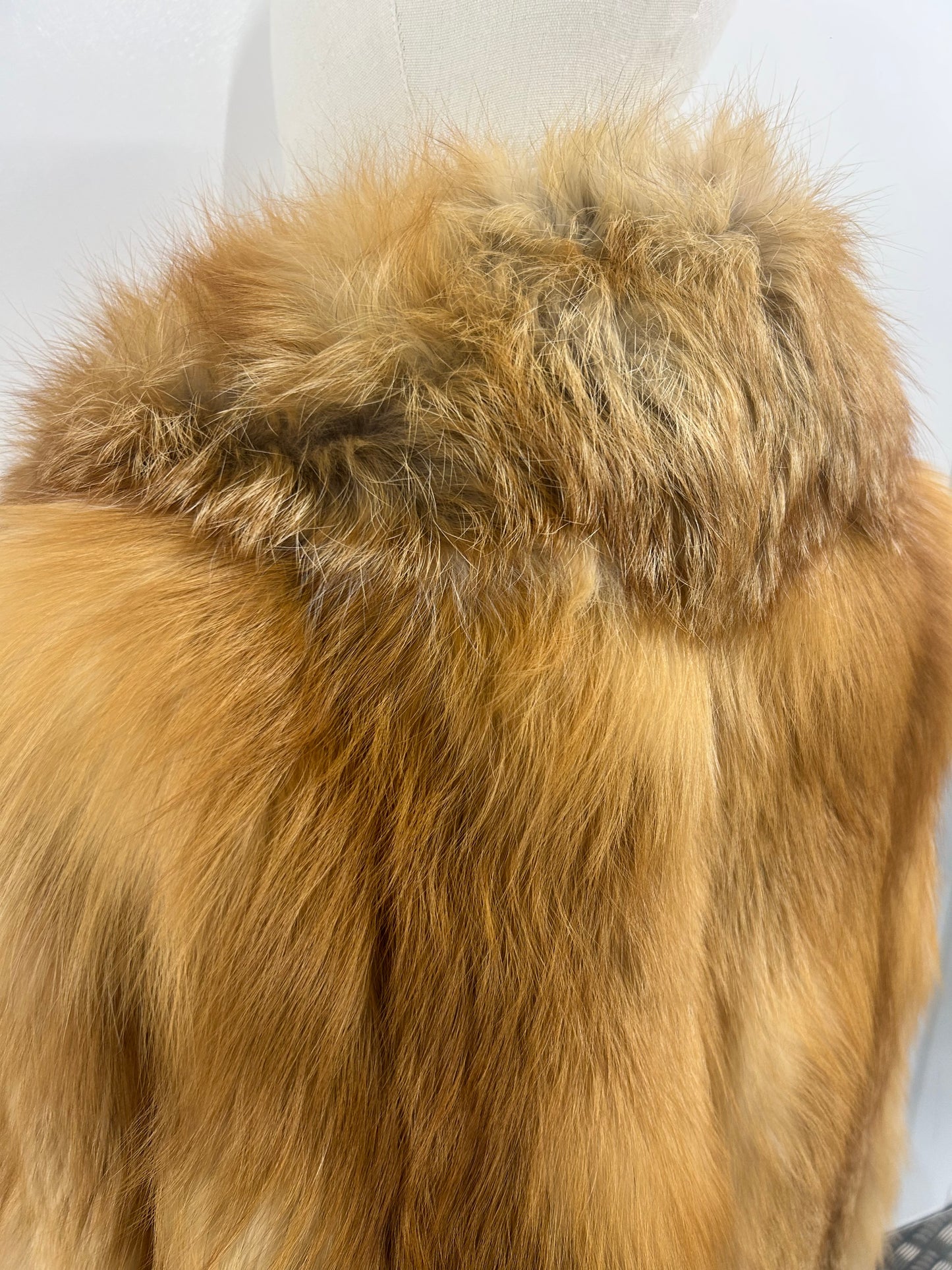 vintage fox fur jacket