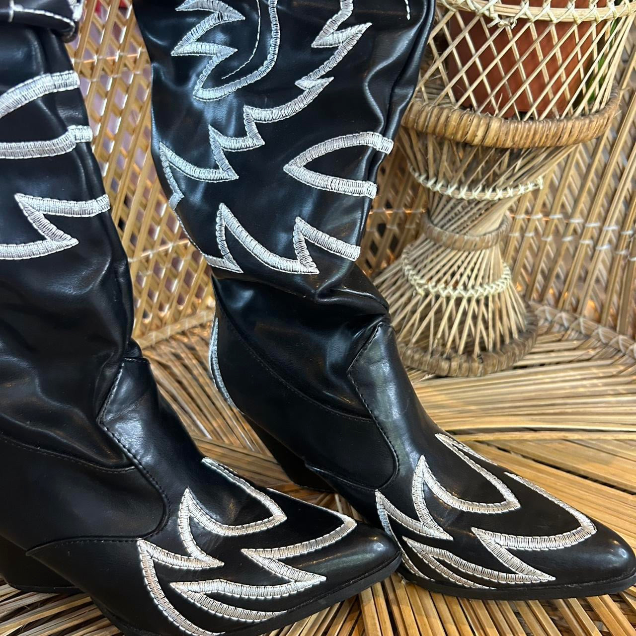Embroidered Cowboy Boots