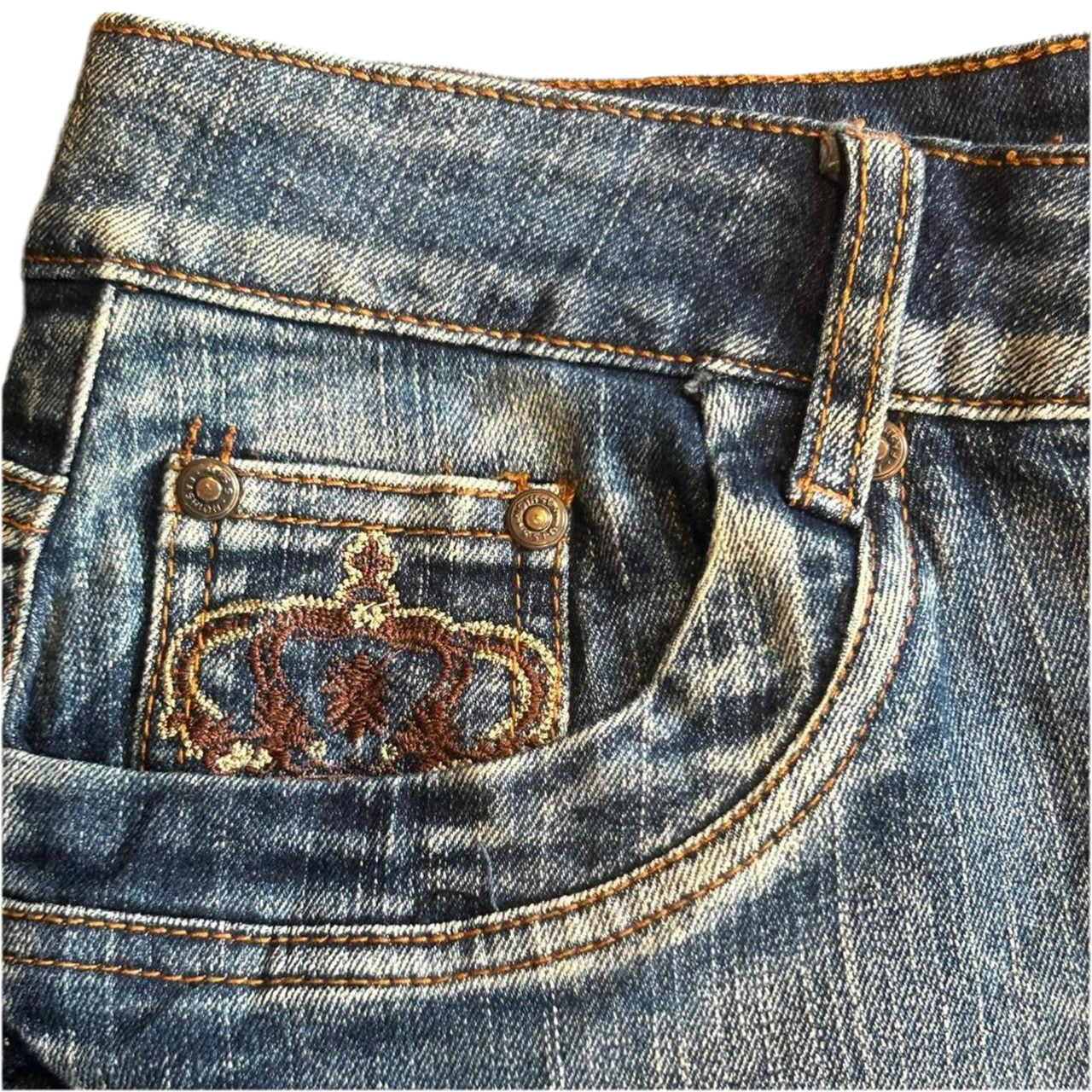 Denim Midi Skirt