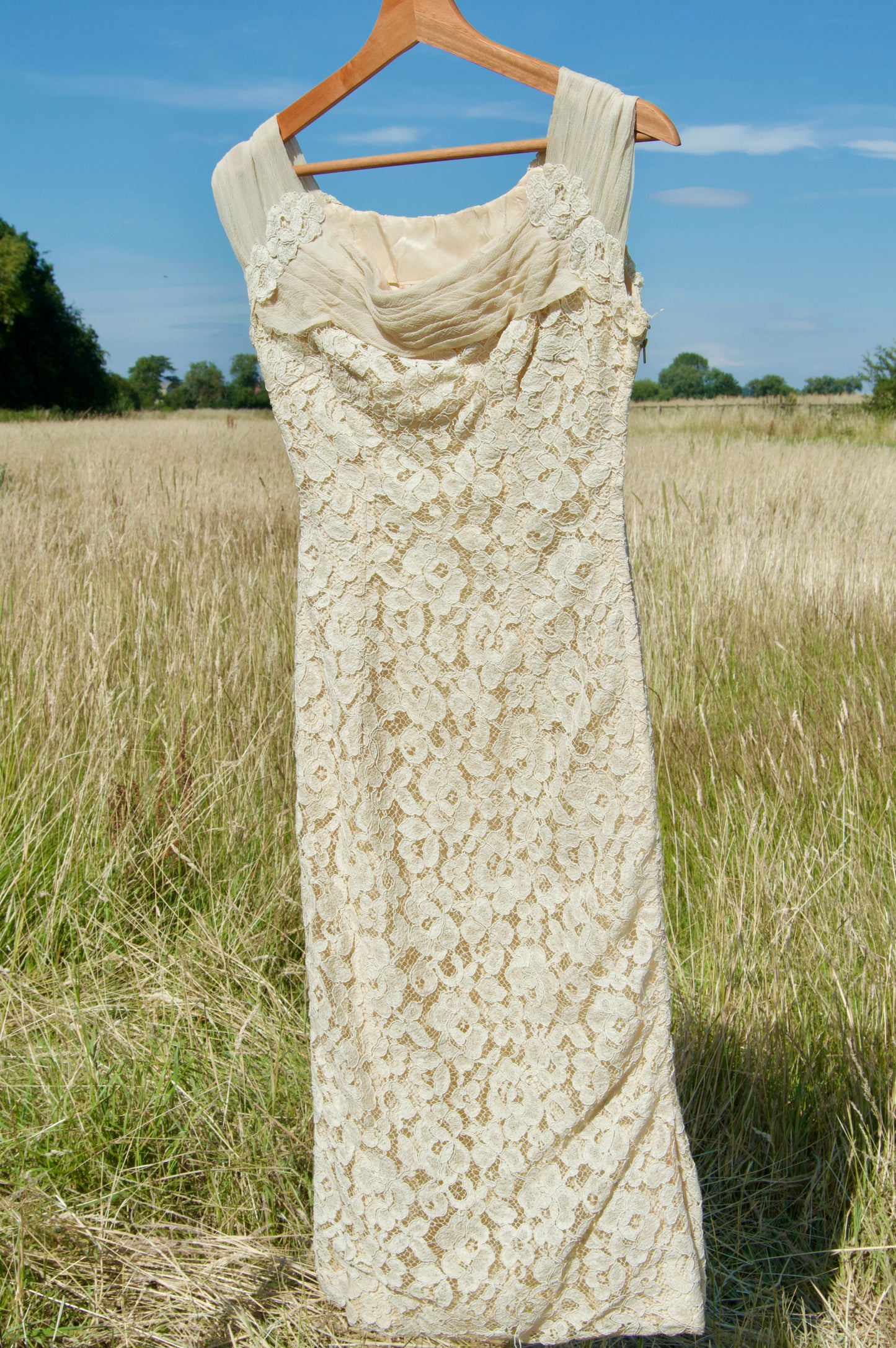 Lace cocktail dress