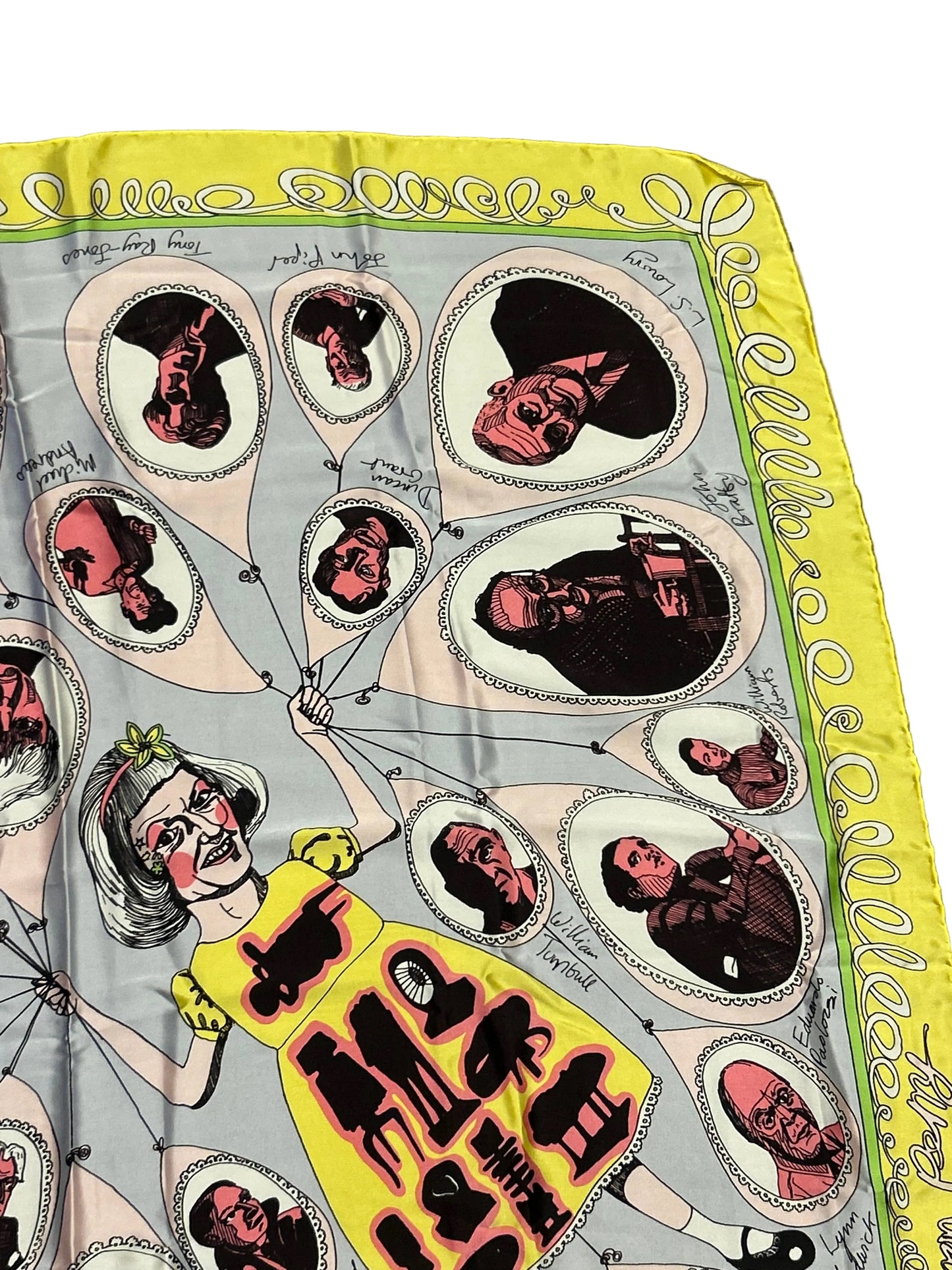 Grayson Perry “Unpopular Culture” silk scarf