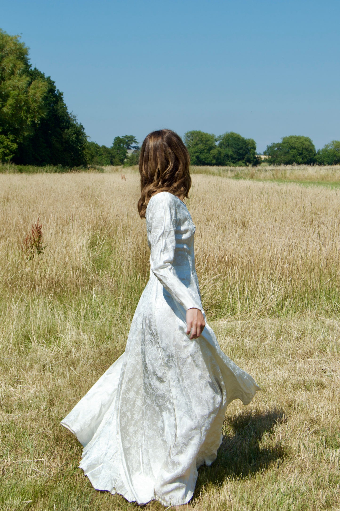 handmade wedding dress