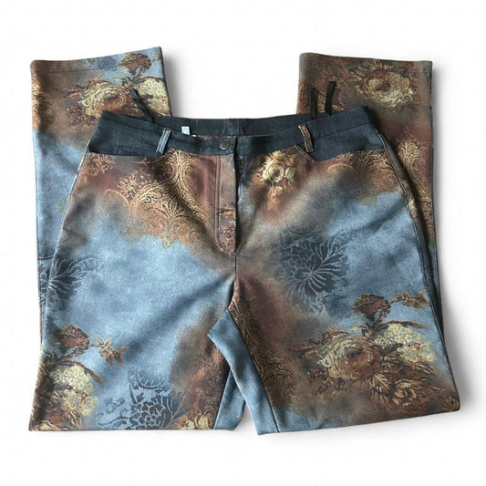 Floral trousers