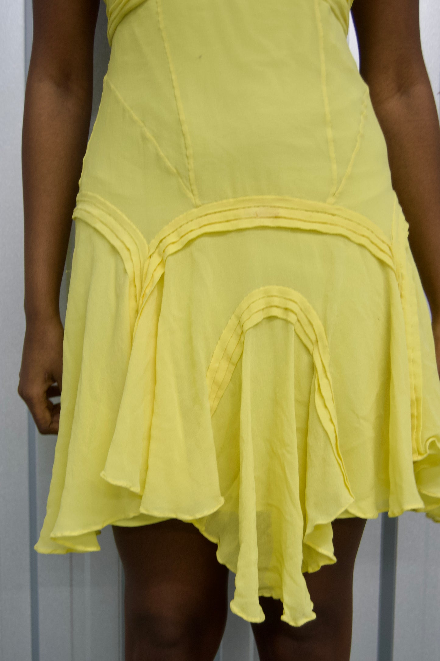 Y2K Karen Millen Silk mini dress