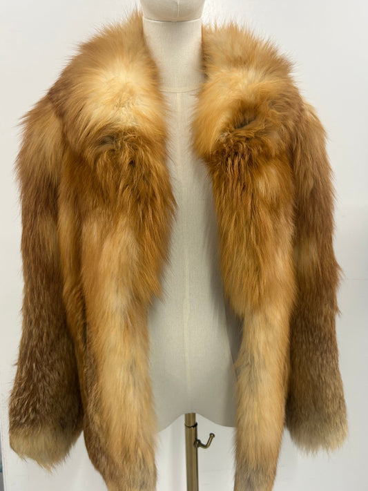 vintage fox fur jacket