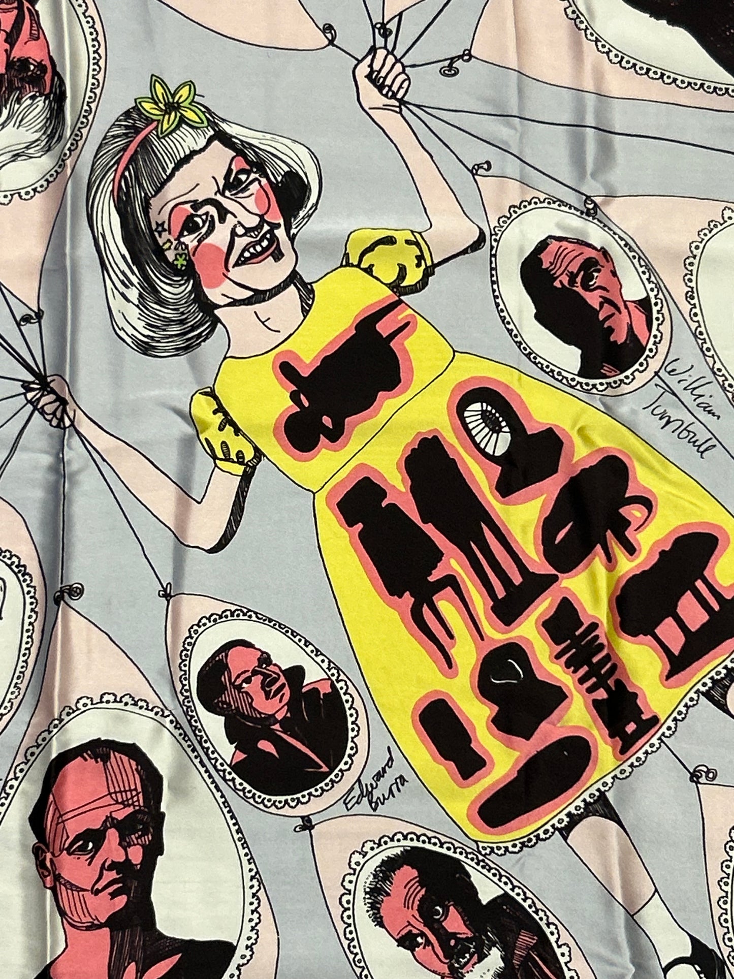 Grayson Perry “Unpopular Culture” silk scarf