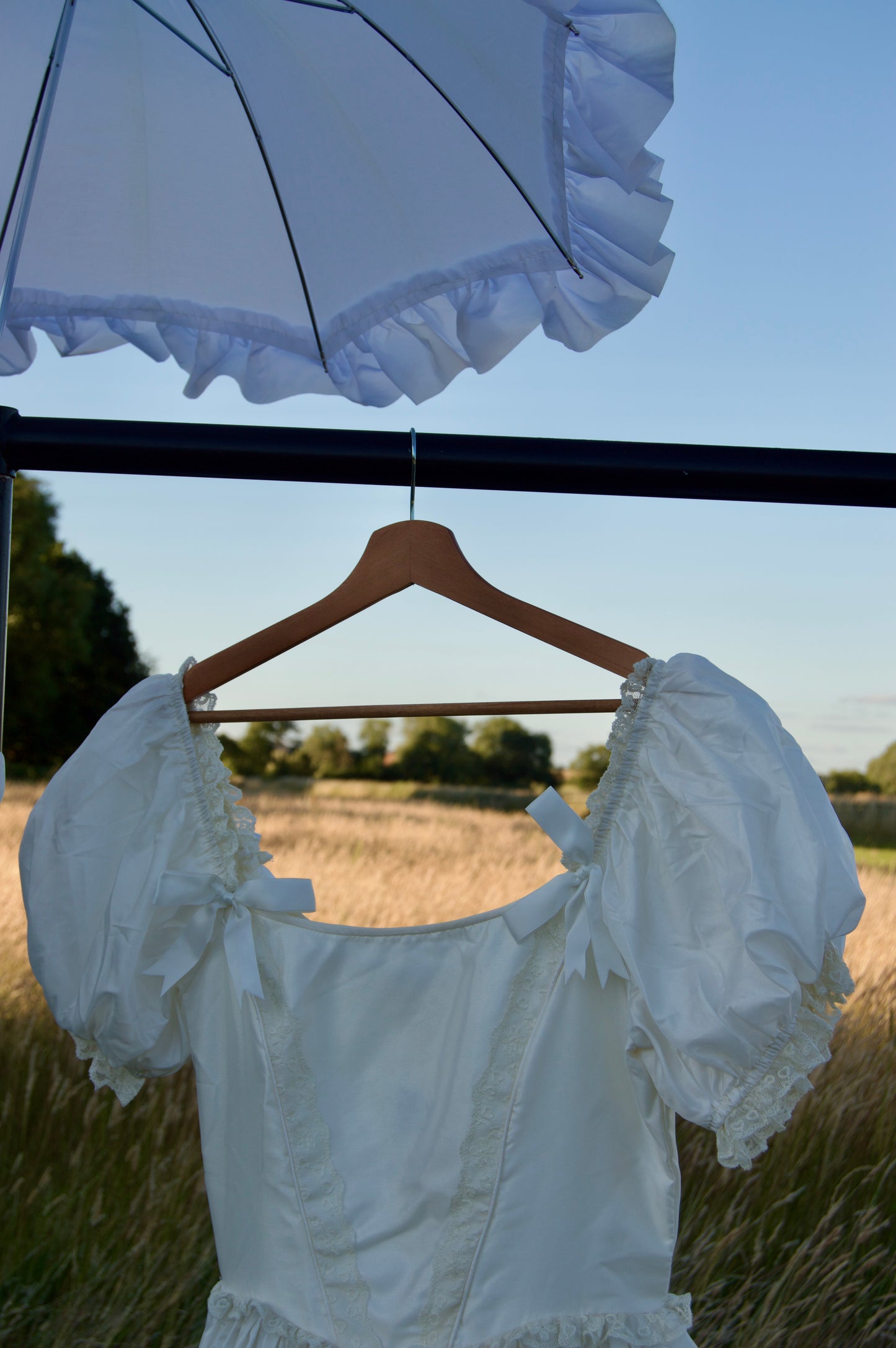 1980’s wedding dress