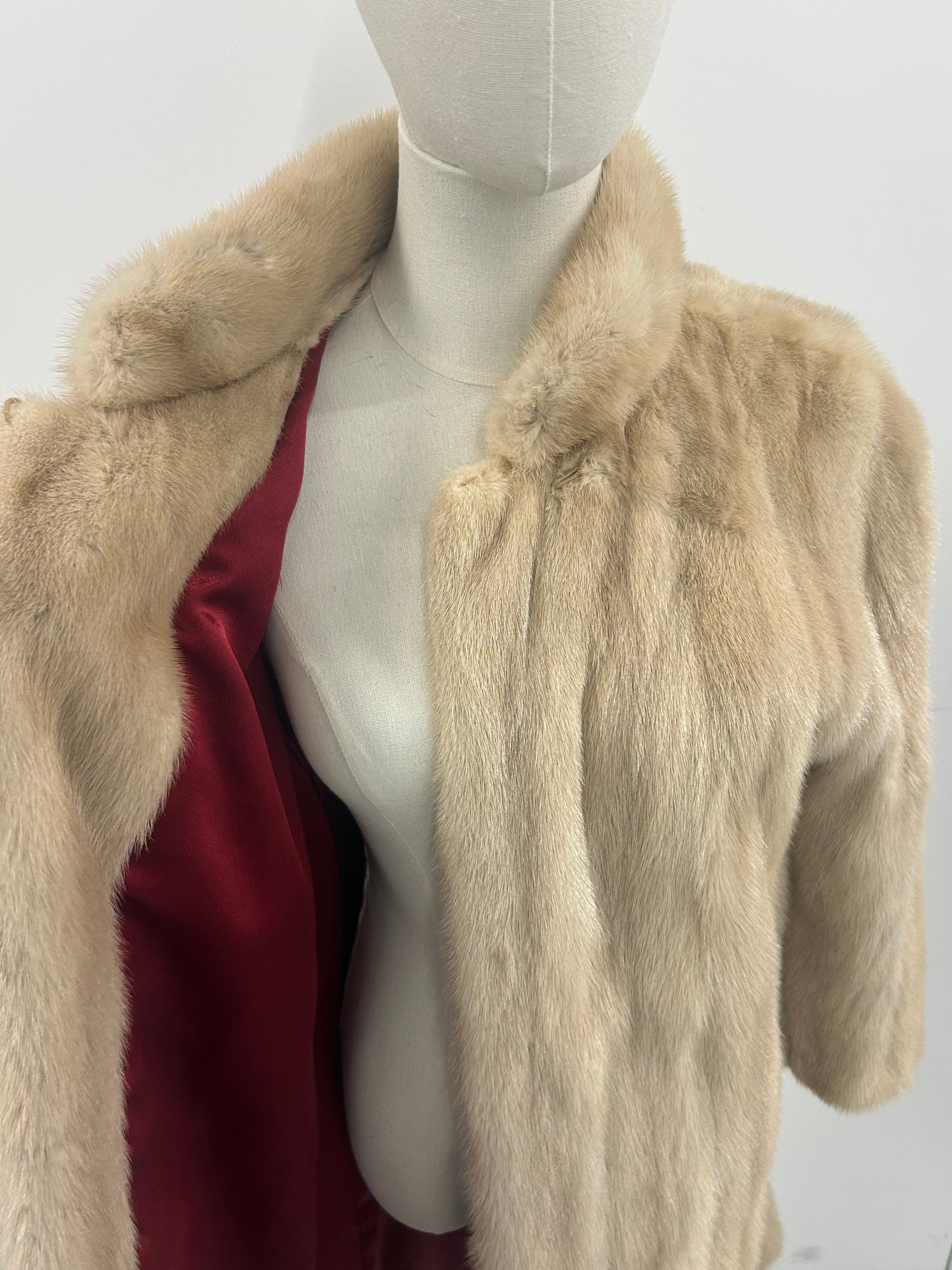 Vintage mink fur coat