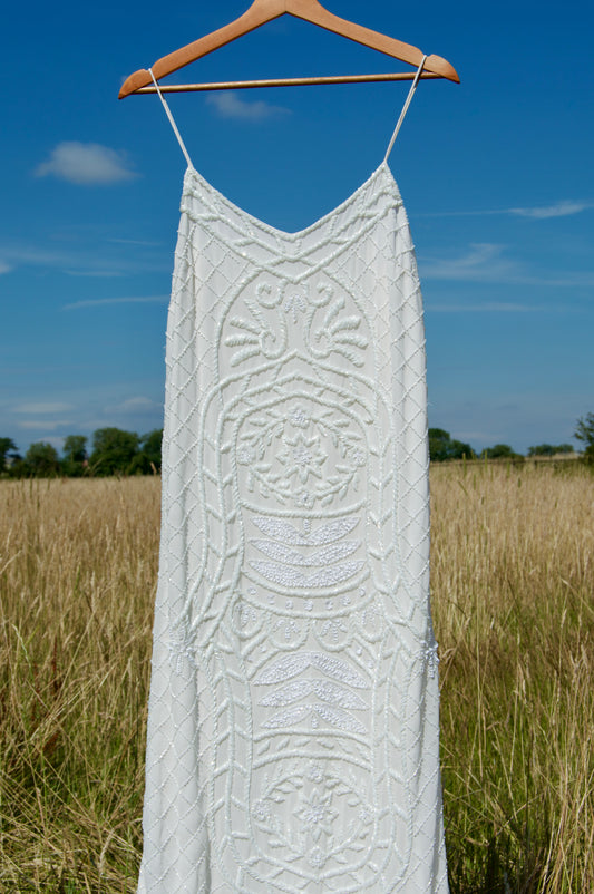 Embellished maxi dress