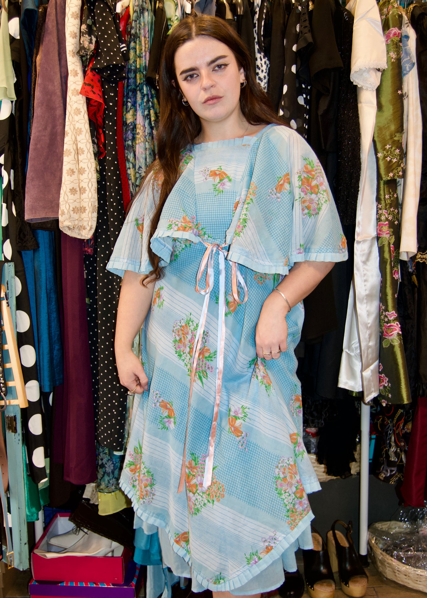 1970’s romantic day dress