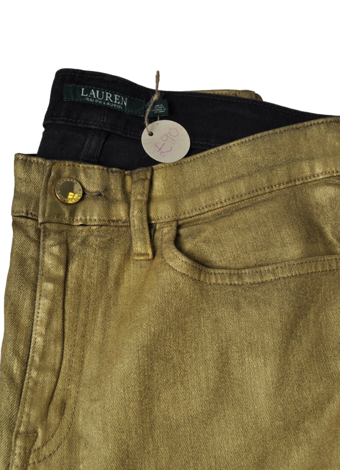 Ralph Lauren Gold Jeans