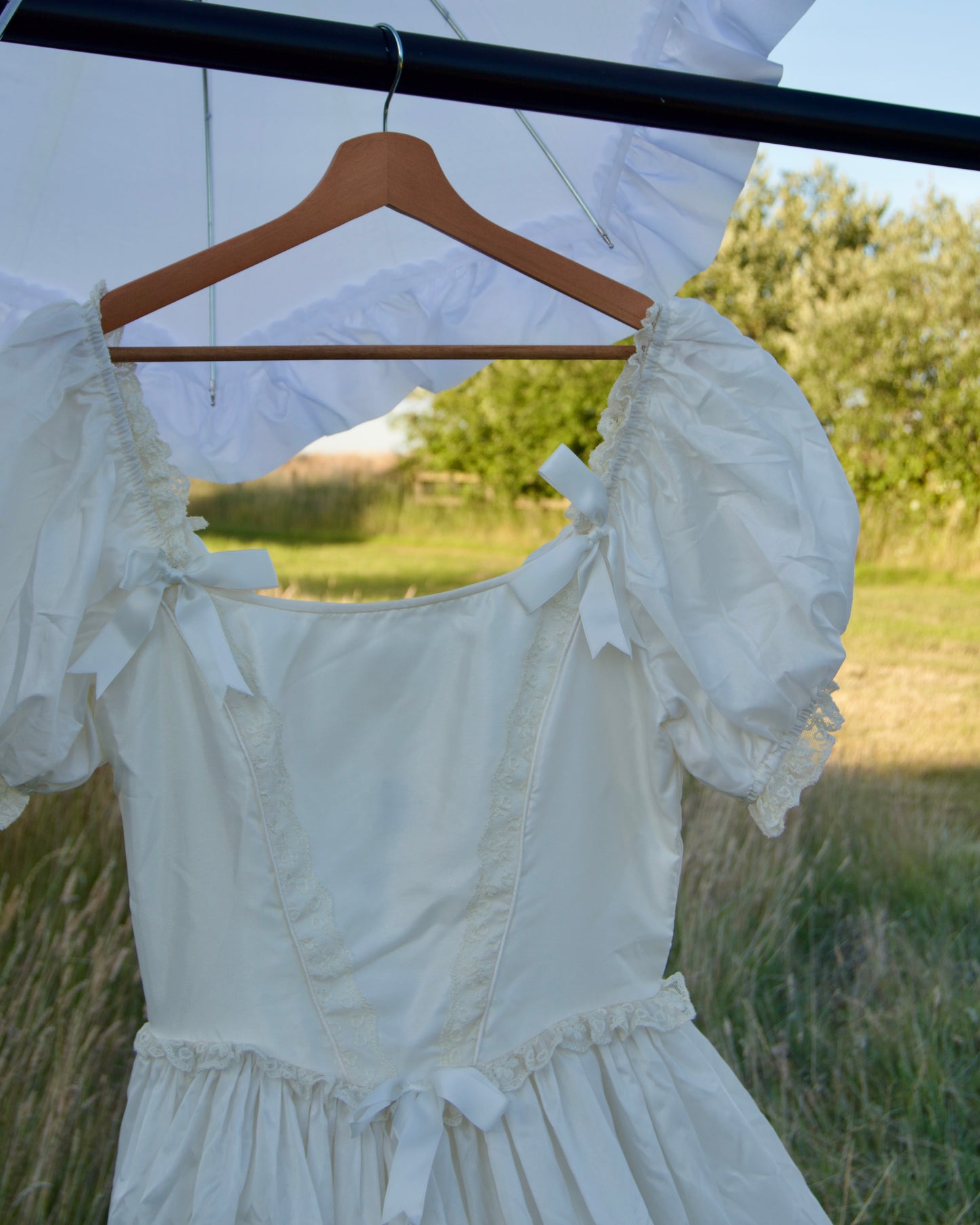 1980’s wedding dress