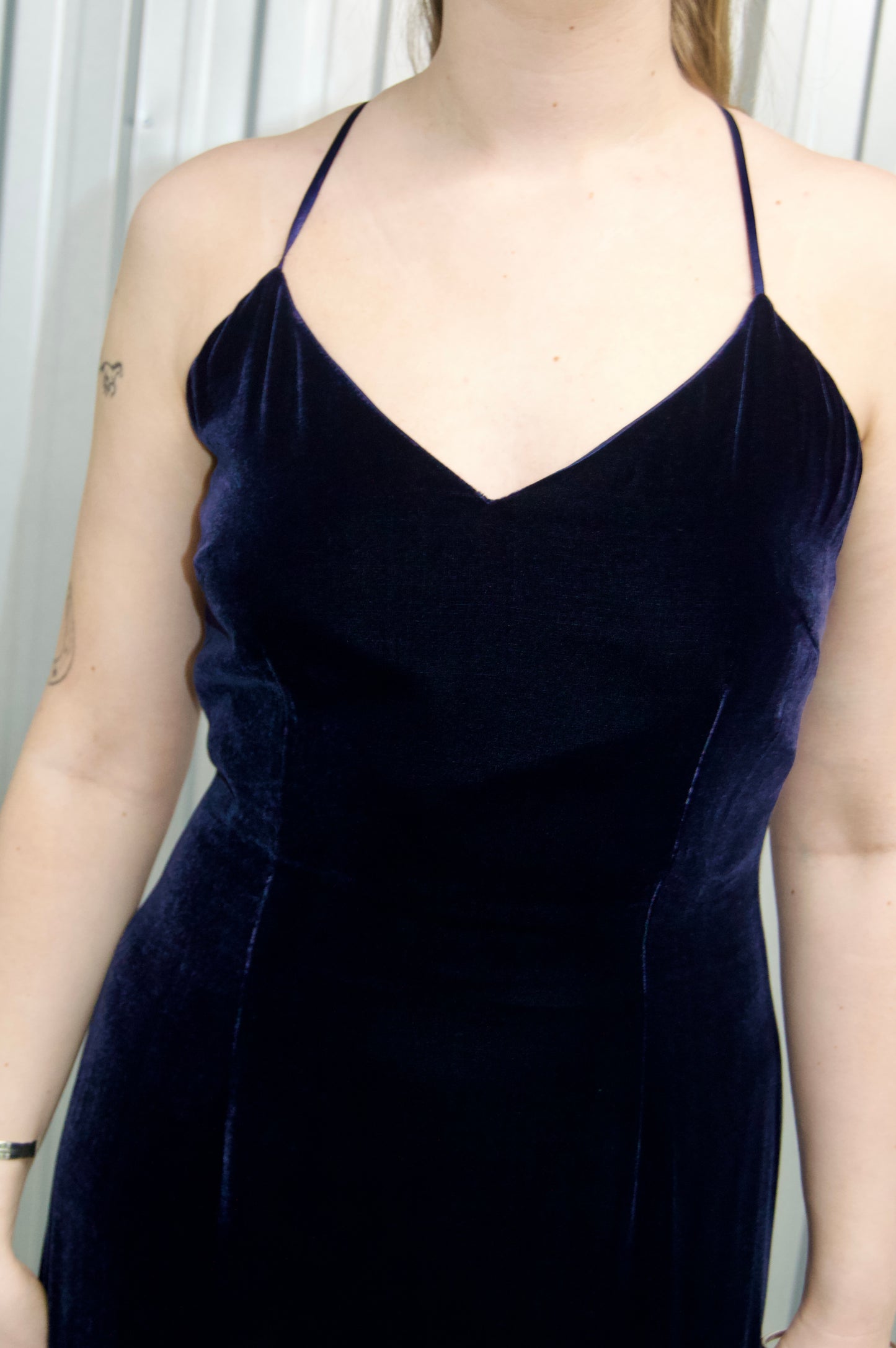 Vintage velvet dress