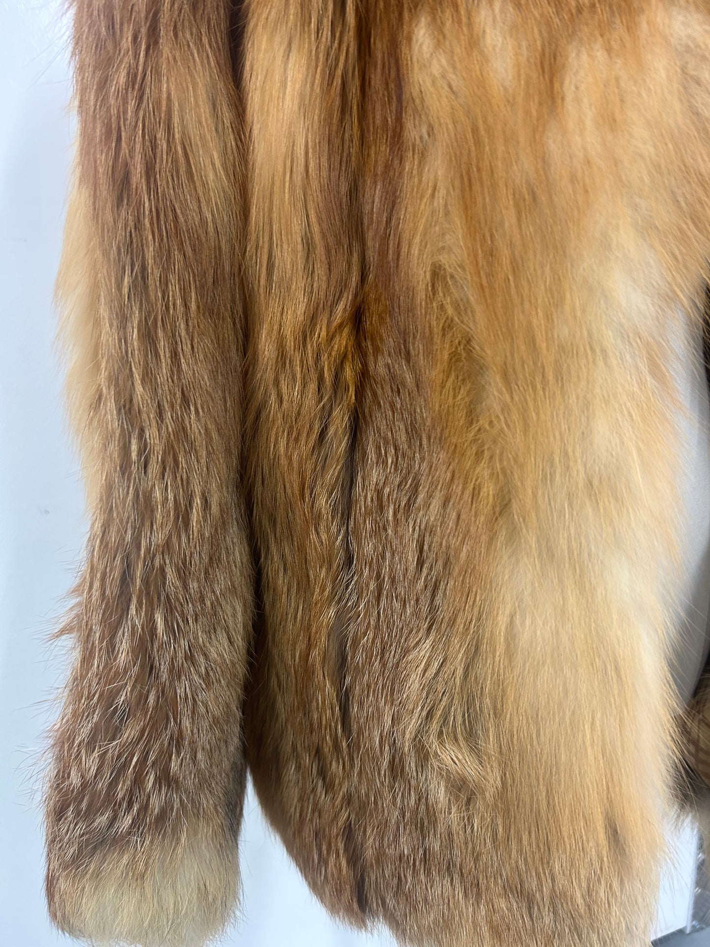 vintage fox fur jacket