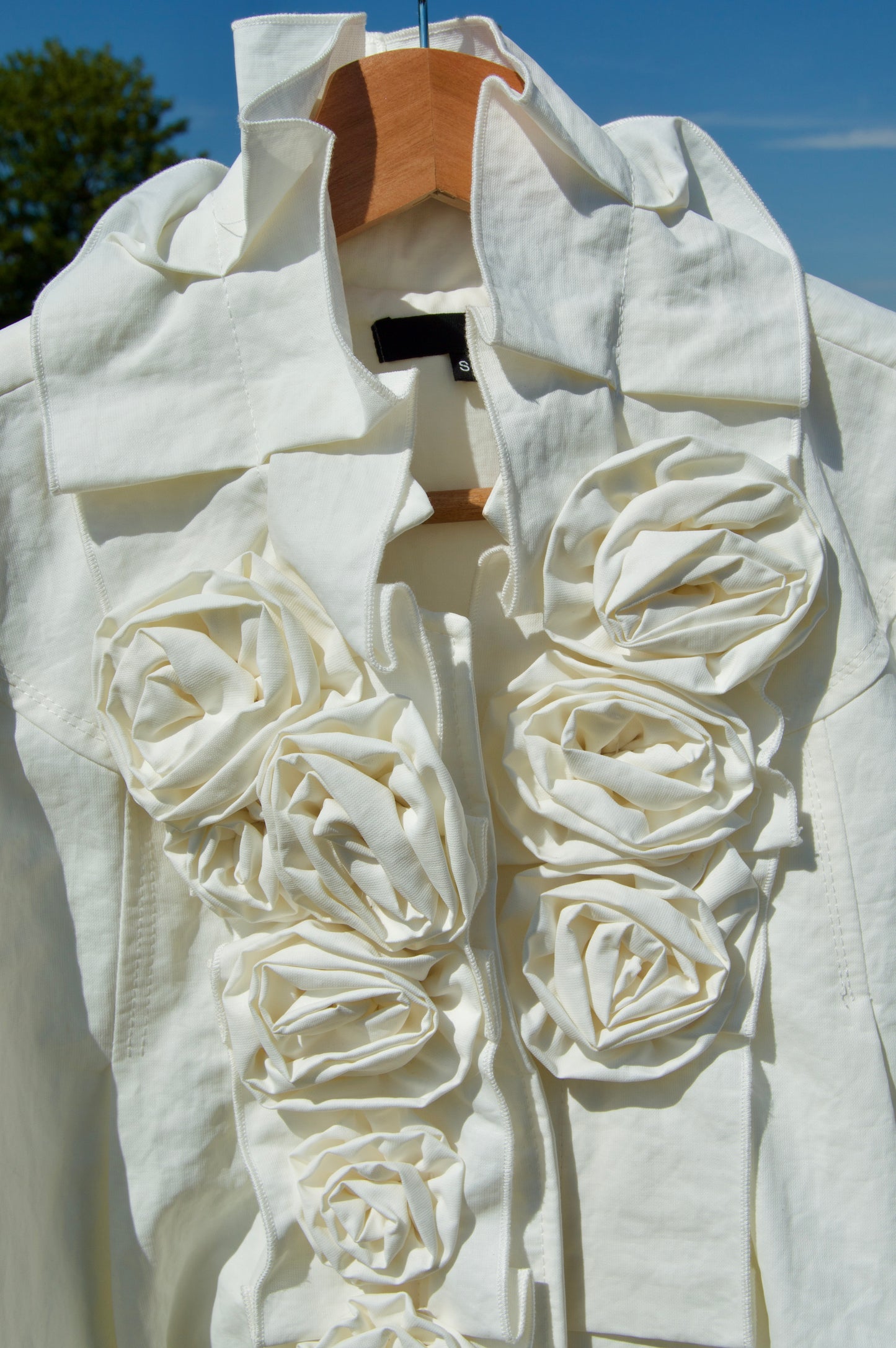Ryu rosette pleat jacket