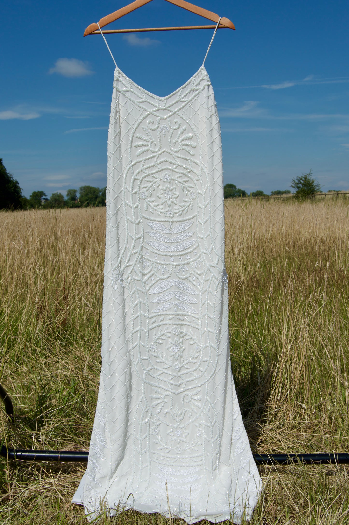 Embellished maxi dress