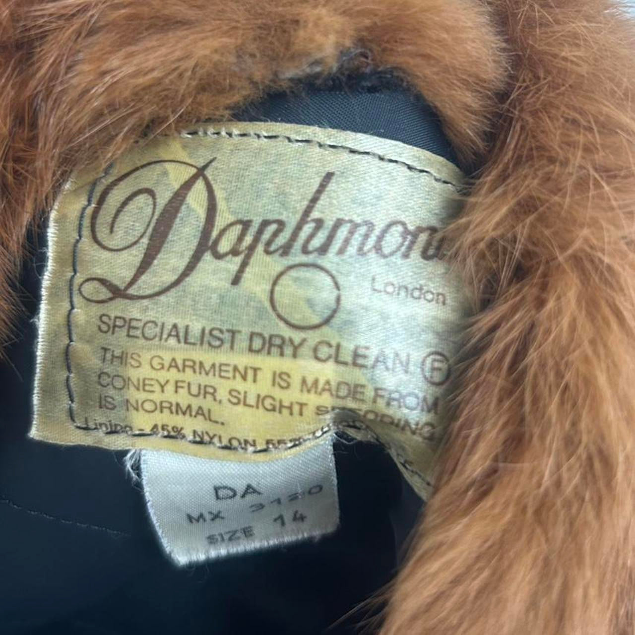 1950’s Vintage rabbit fur coat