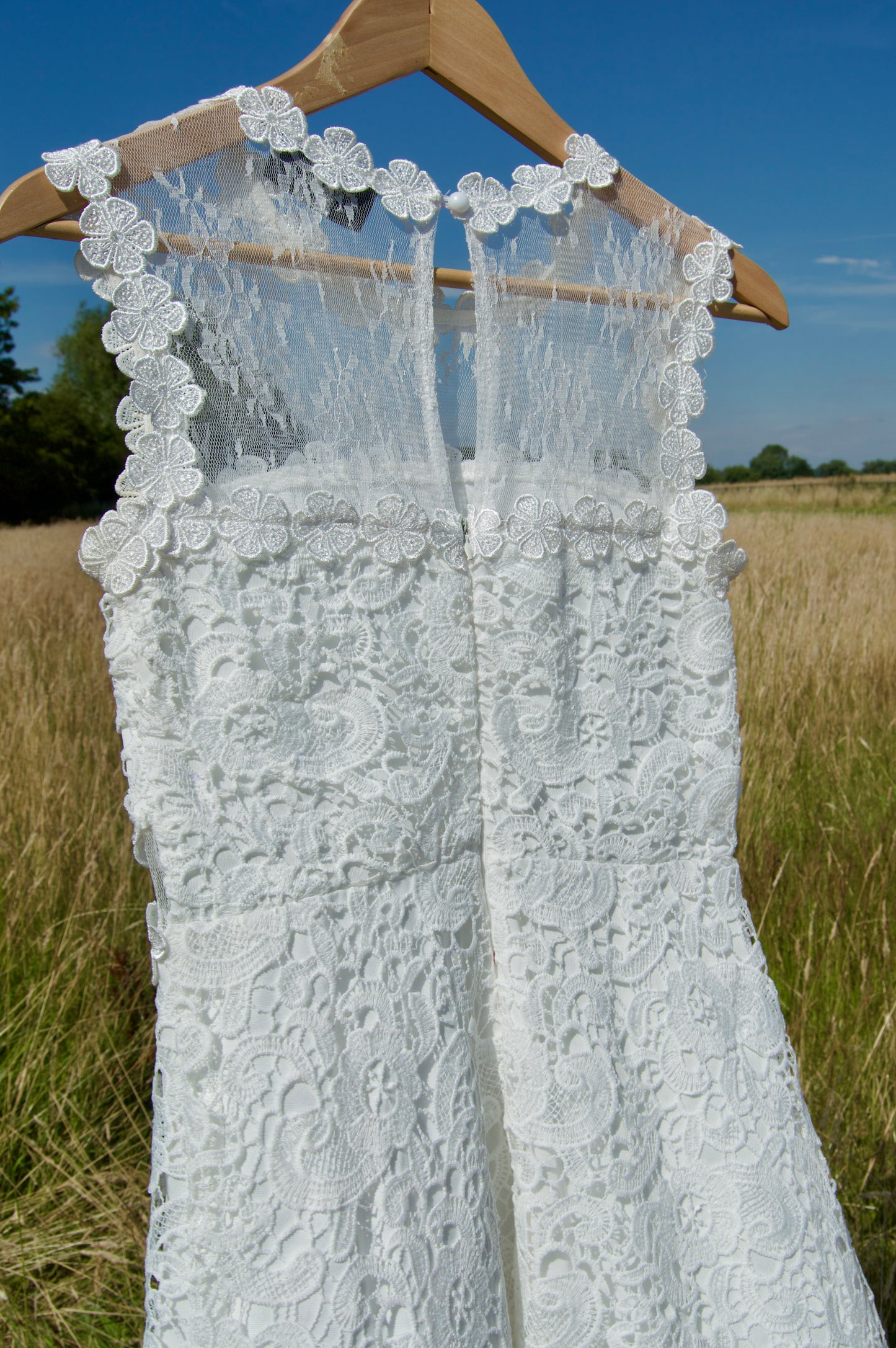 Lace mini dress