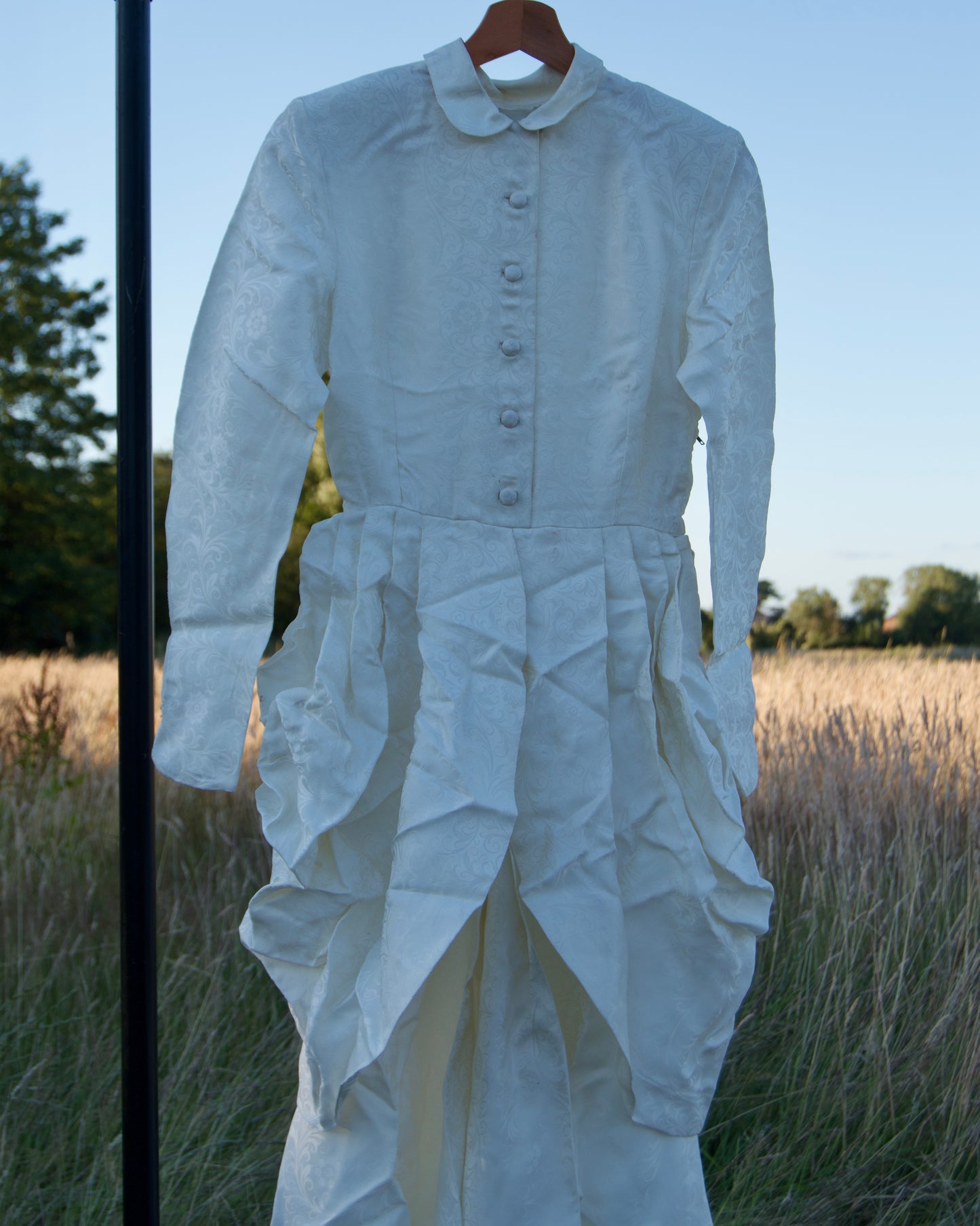 1980’s “Victorian revival” wedding dress