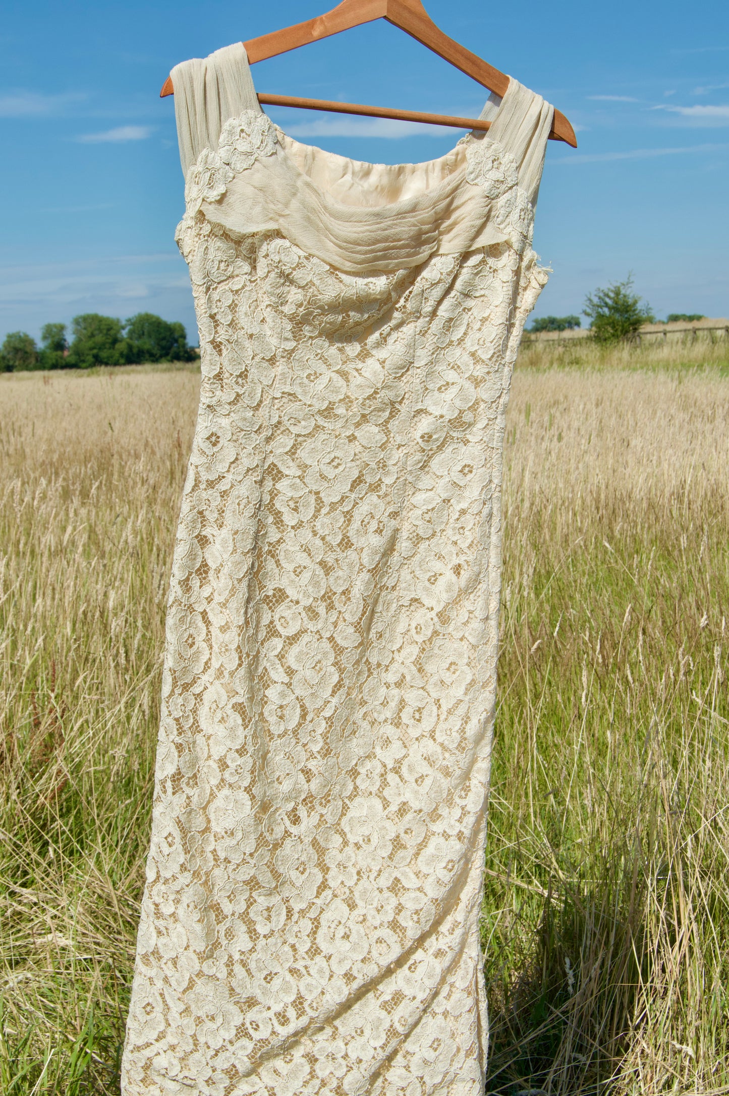 Lace cocktail dress
