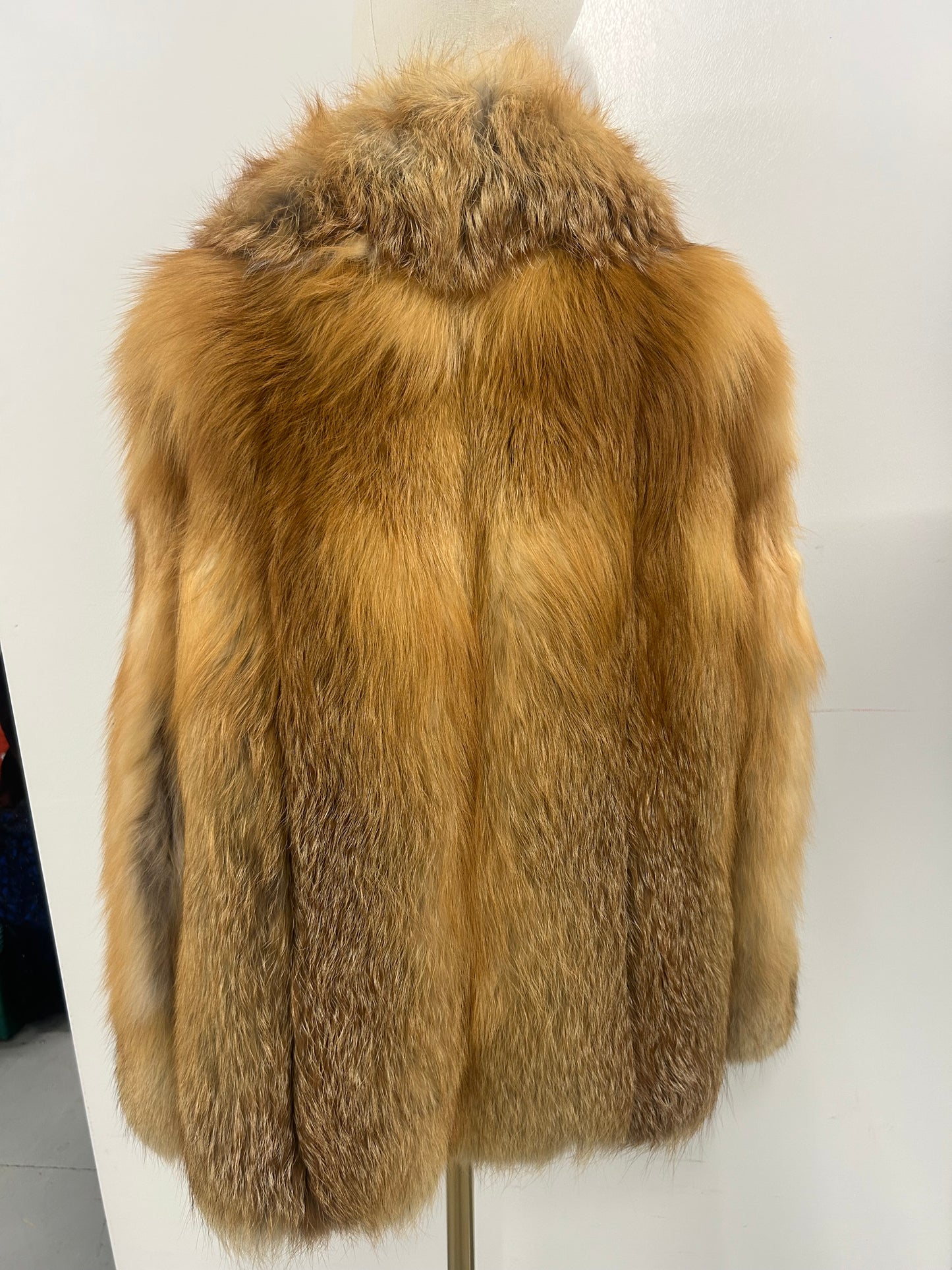 vintage fox fur jacket