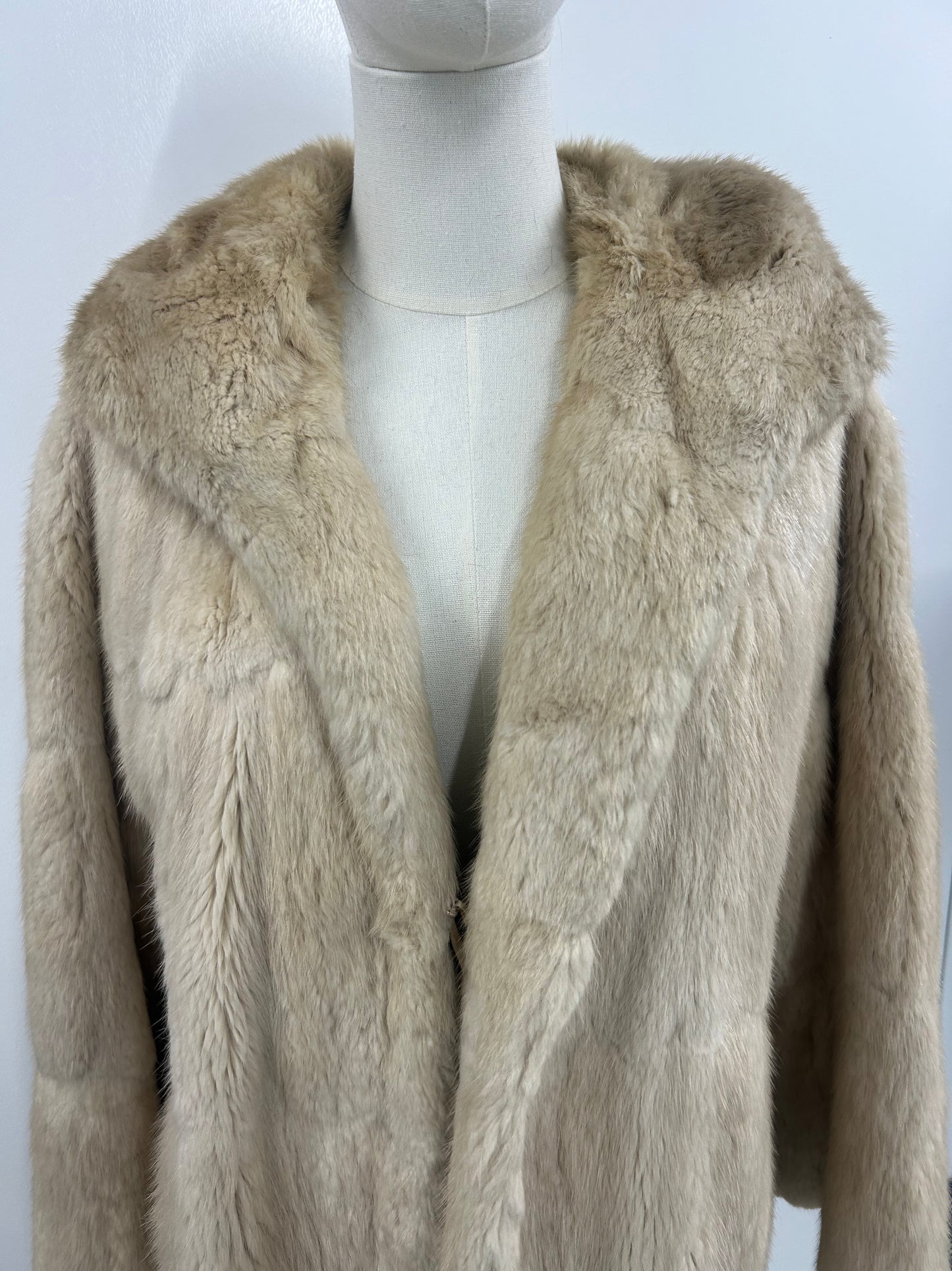 Vintage mink fur coat