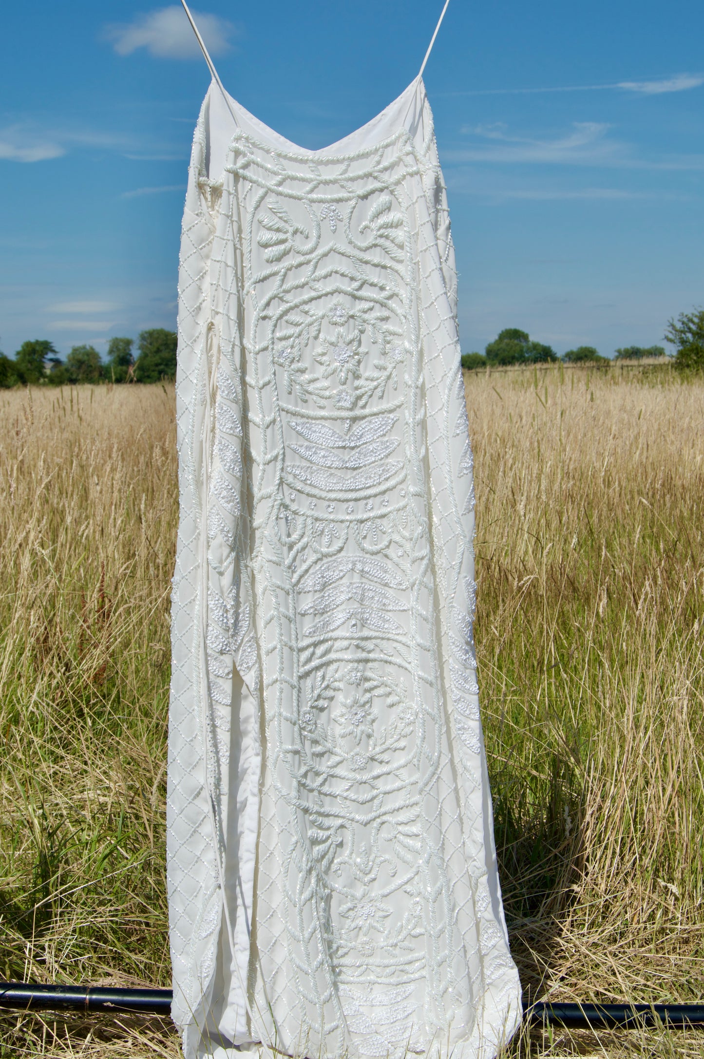 Embellished maxi dress