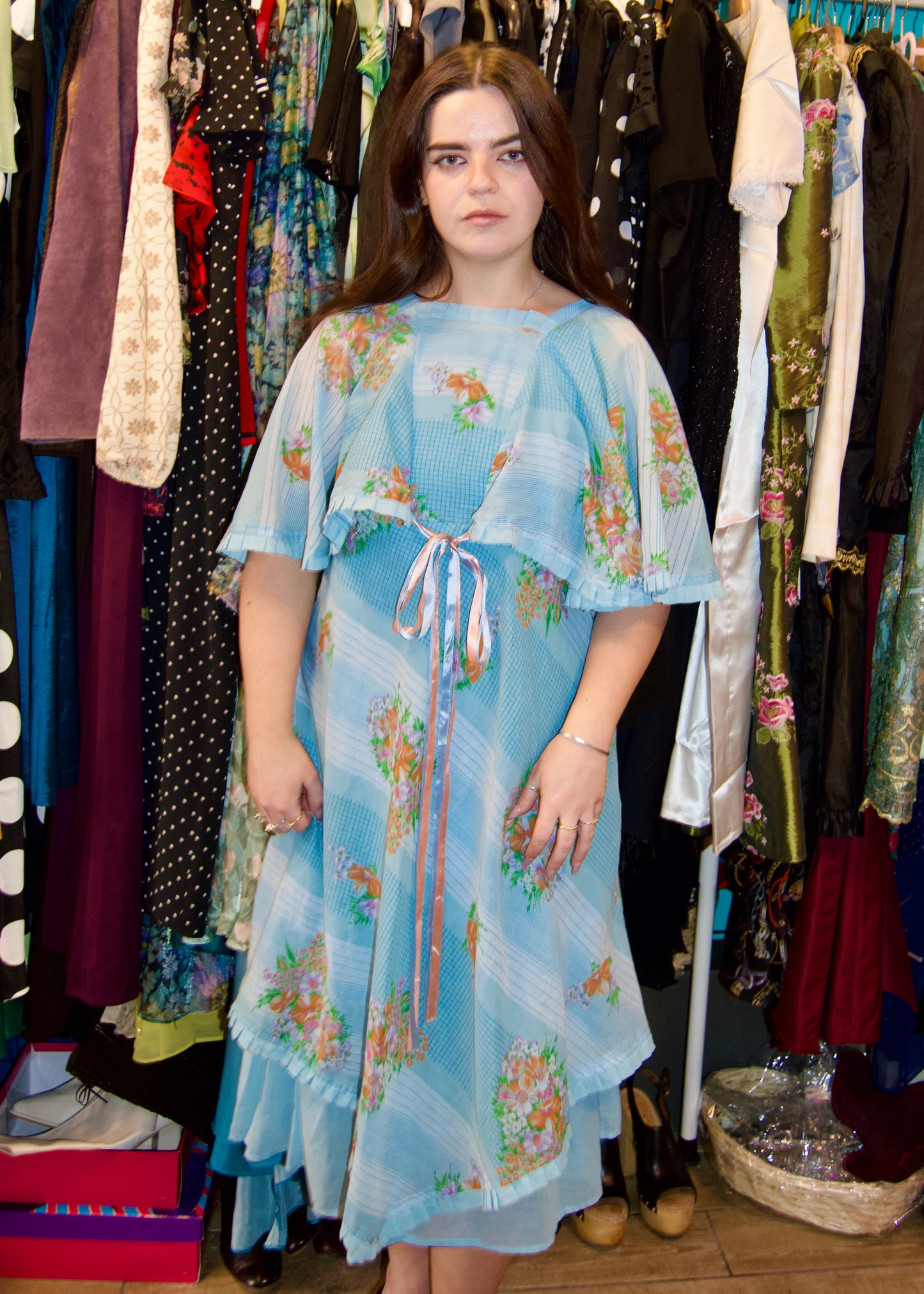 1970’s romantic day dress
