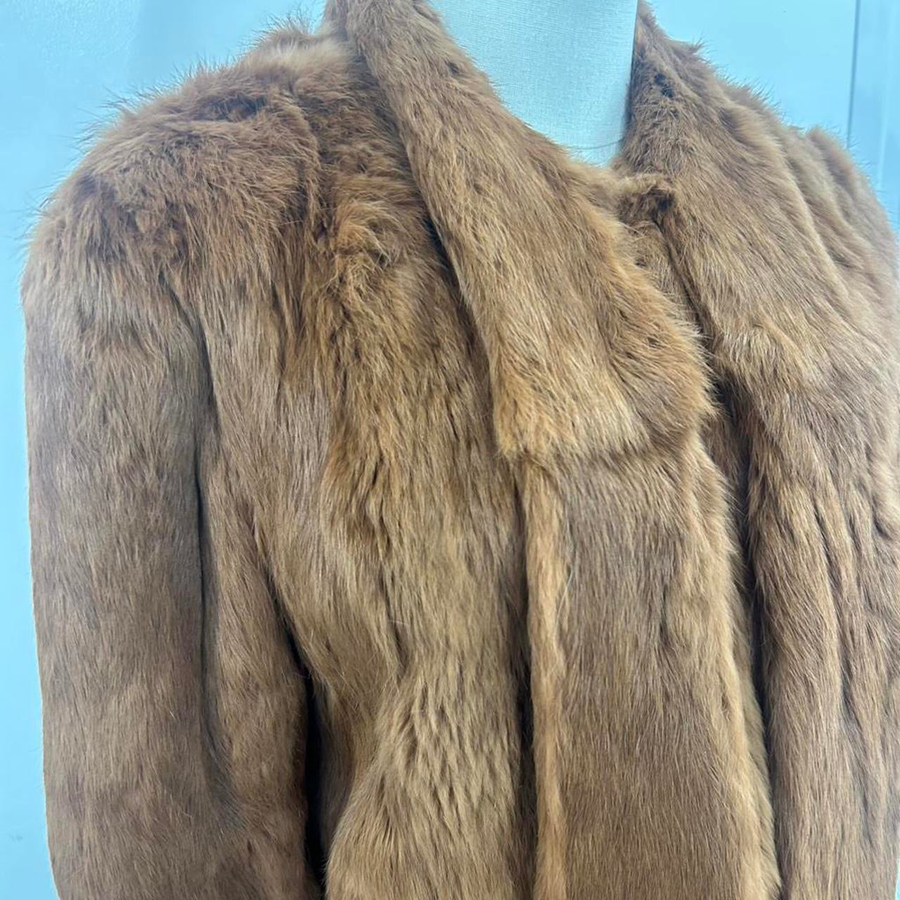 1950’s Vintage rabbit fur coat