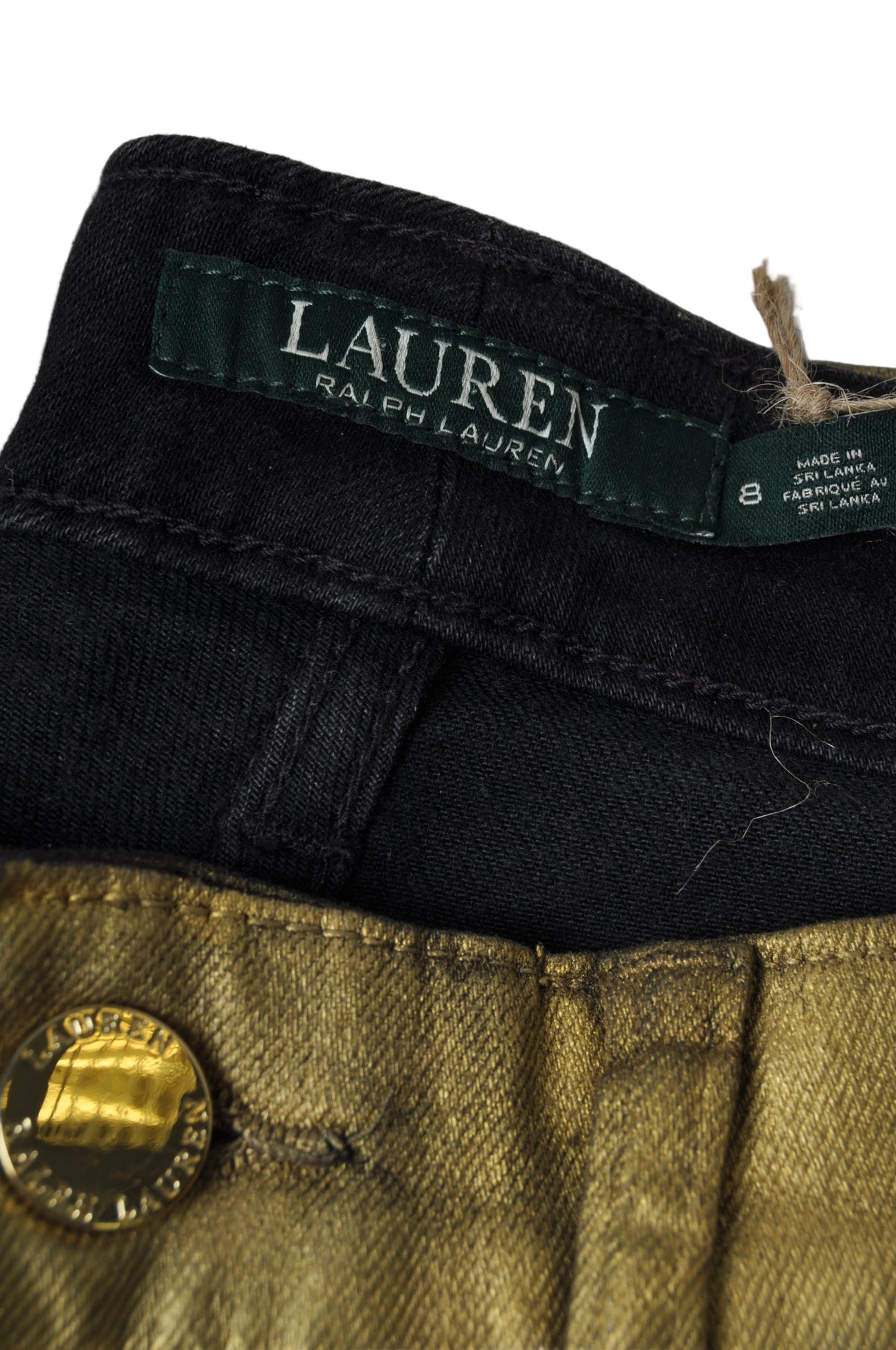 Ralph Lauren Gold Jeans