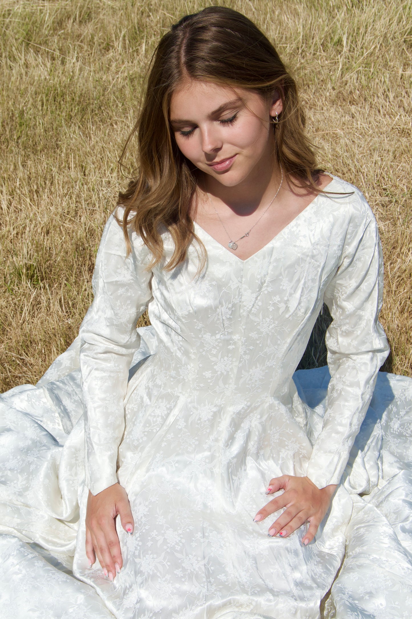 handmade wedding dress