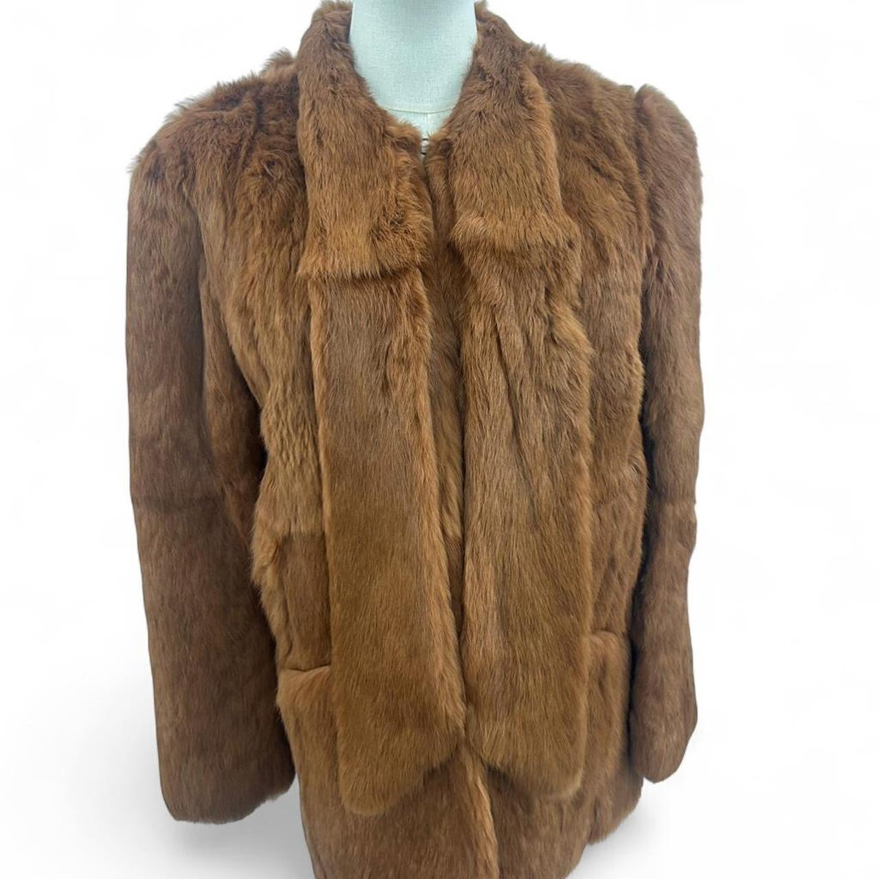 1950’s Vintage rabbit fur coat