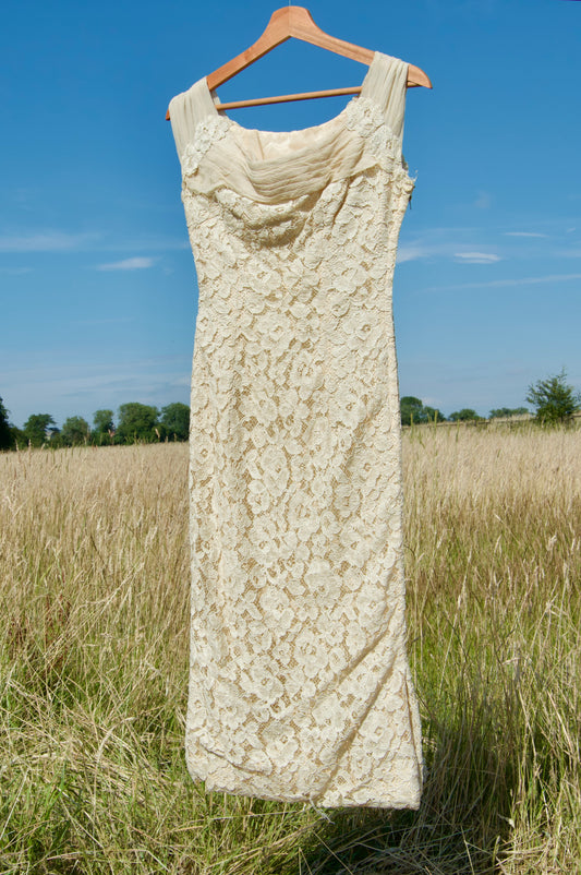 Lace cocktail dress