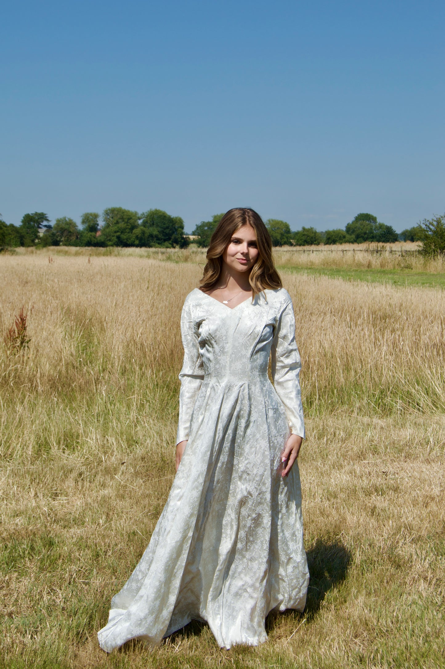 handmade wedding dress