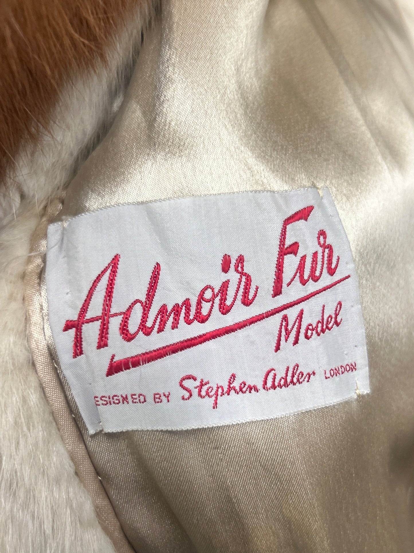 Vintage mink fur coat