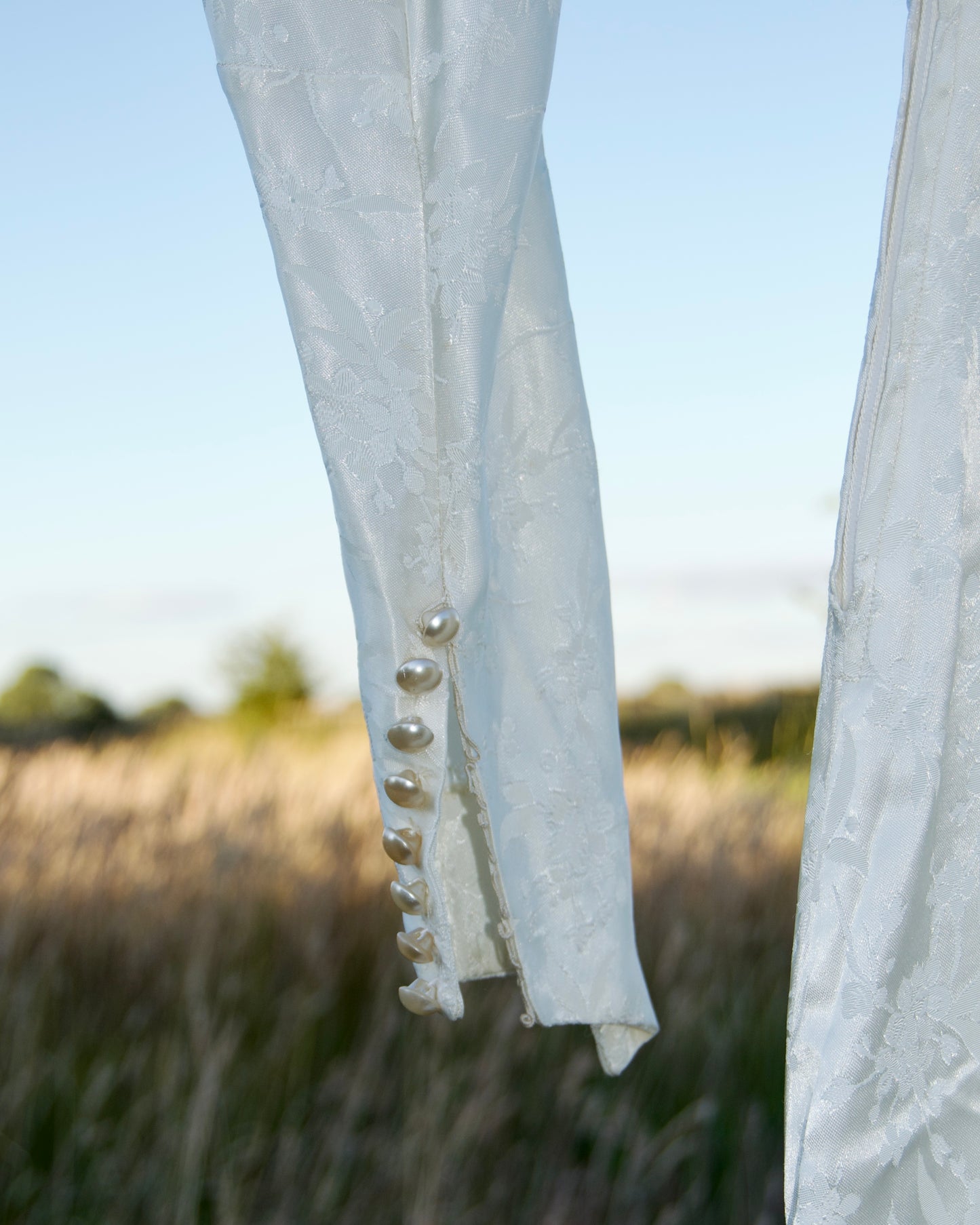 handmade wedding dress