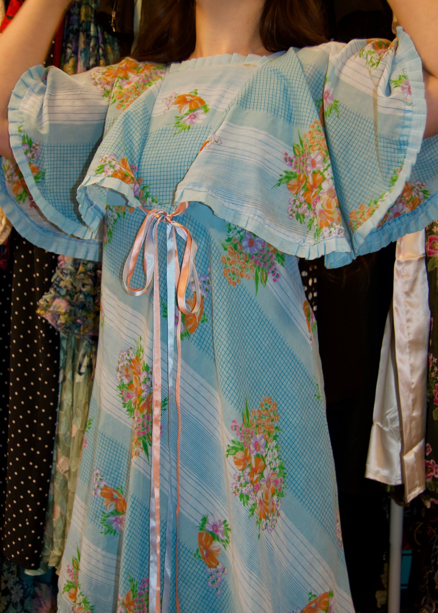 1970’s romantic day dress