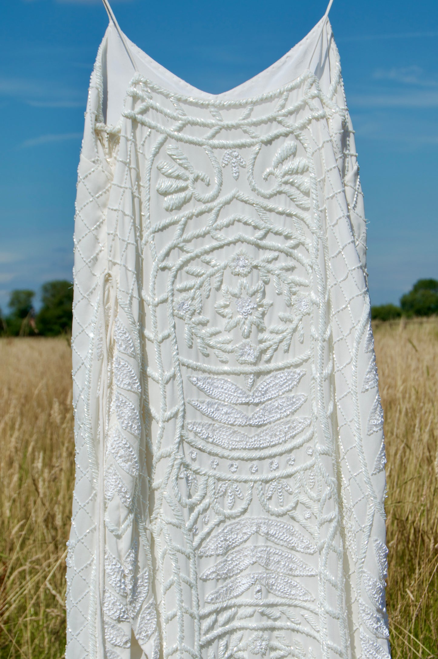 Embellished maxi dress