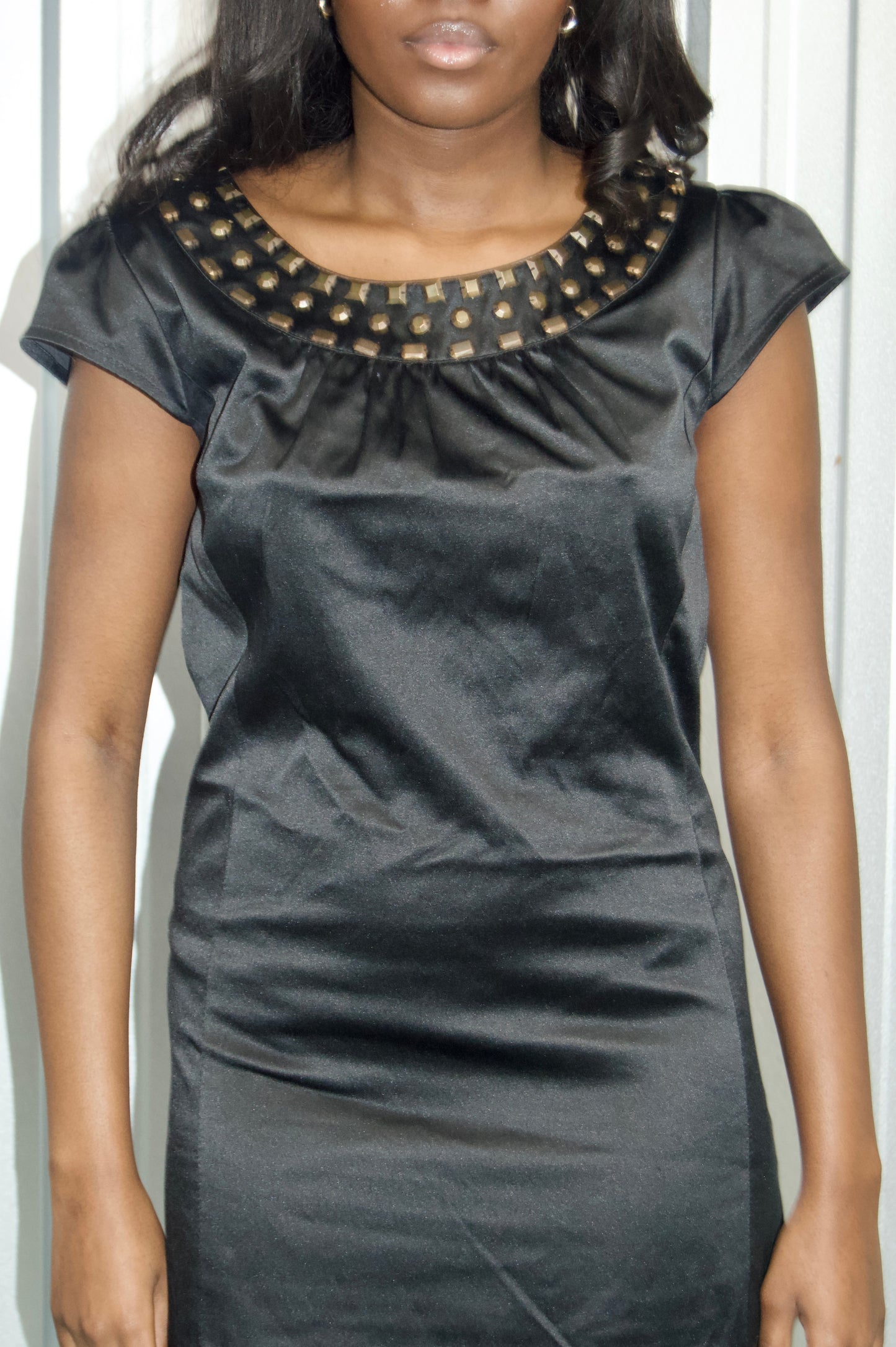 Y2K studded mini dress